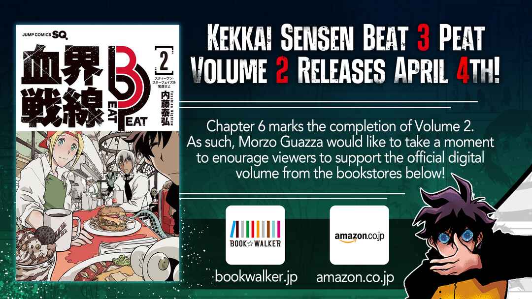 Page 58 Chapter 6 Kekkai Sensen Beat 3 Peat