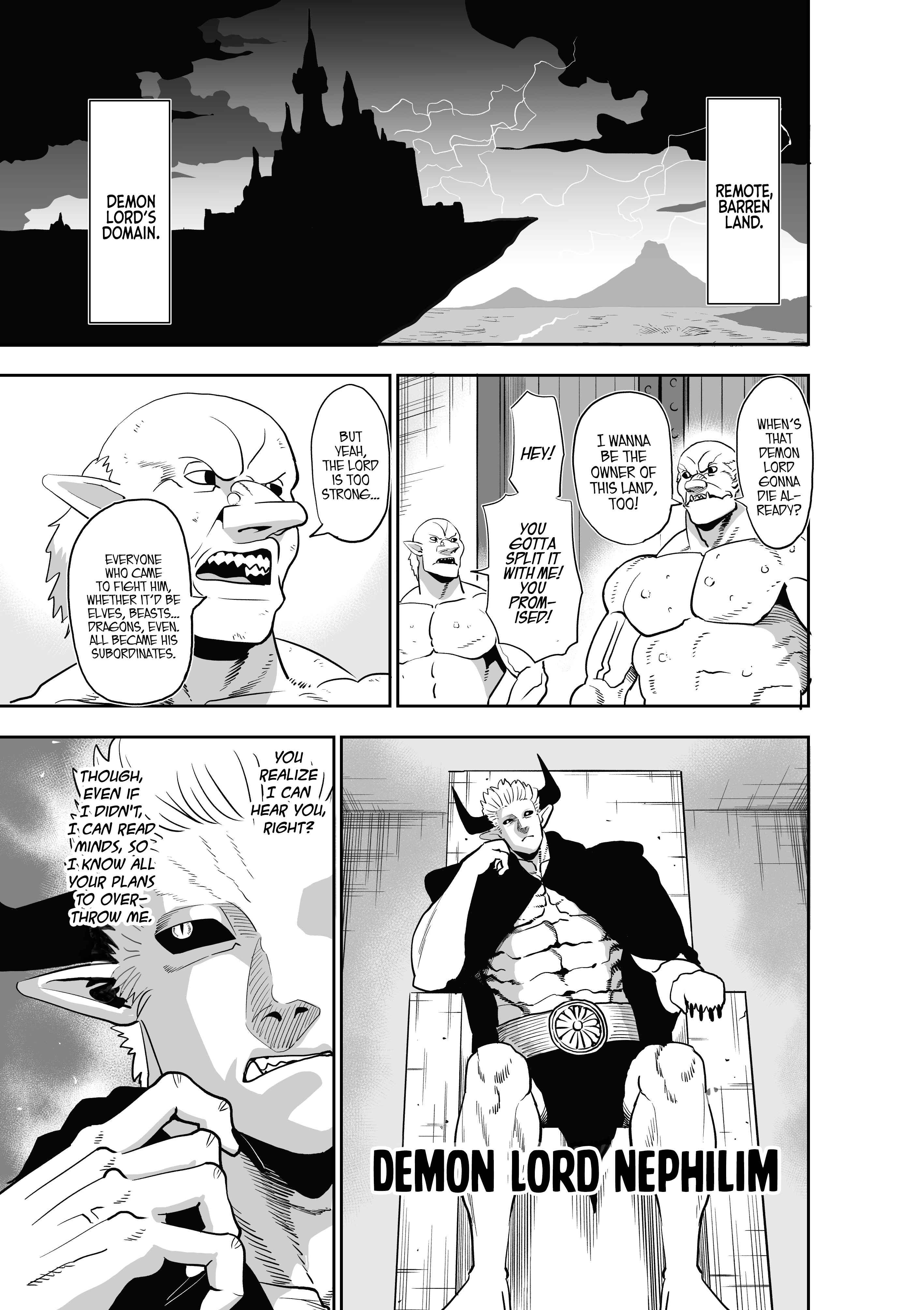 Page 1 Chapter 1.5 The Demon Lords Daughter and the Strongest Man