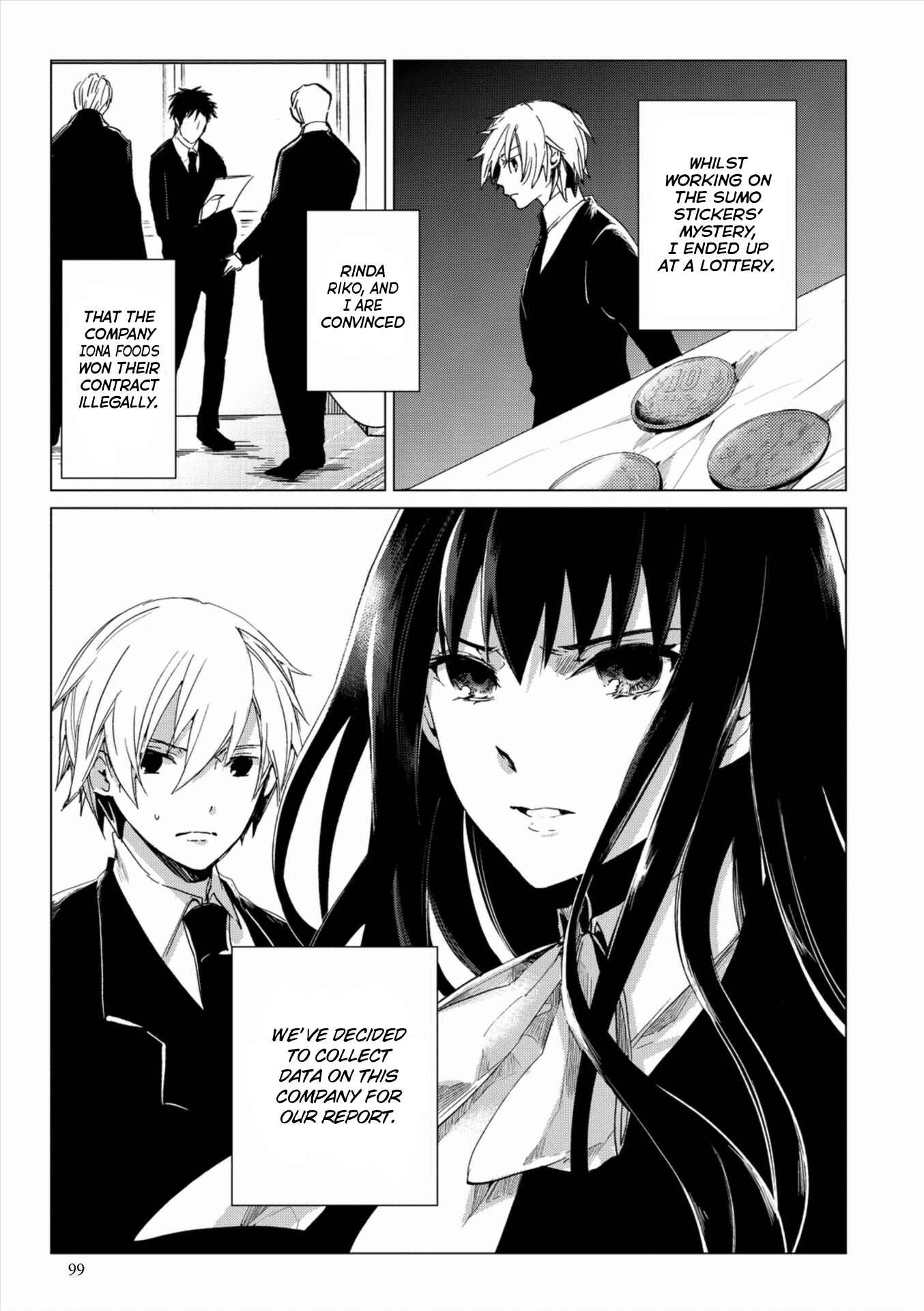 Page 1 Chapter 3 Bannou Kanteishi Q no Jikenbo