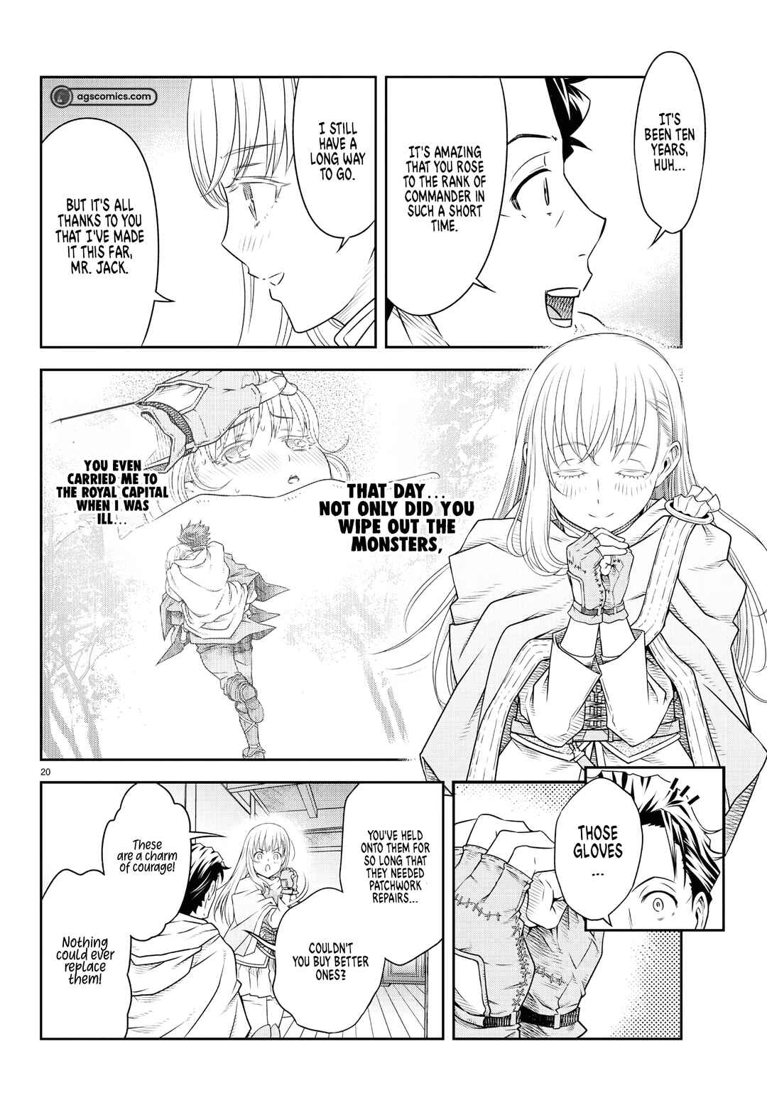 Page 20 Chapter 1 Unsouya no Ossan ga Nazeka Fukugyou de Zettai Muteki Kenshi wo Tsutomeru Koto ni ~Saenai Jinsei wo Okutteta Ore ga Maou Toubatsu no Kirifuda ni?~