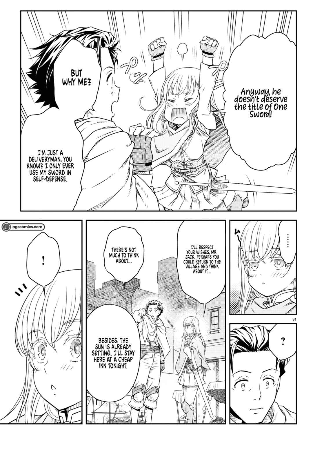 Page 30 Chapter 1 Unsouya no Ossan ga Nazeka Fukugyou de Zettai Muteki Kenshi wo Tsutomeru Koto ni ~Saenai Jinsei wo Okutteta Ore ga Maou Toubatsu no Kirifuda ni?~