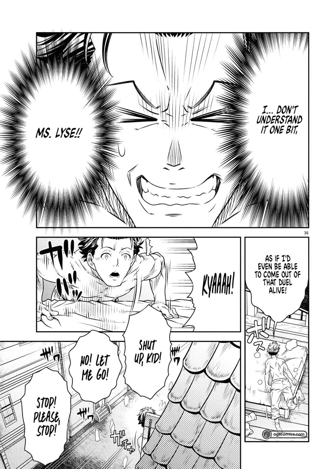 Page 34 Chapter 1 Unsouya no Ossan ga Nazeka Fukugyou de Zettai Muteki Kenshi wo Tsutomeru Koto ni ~Saenai Jinsei wo Okutteta Ore ga Maou Toubatsu no Kirifuda ni?~