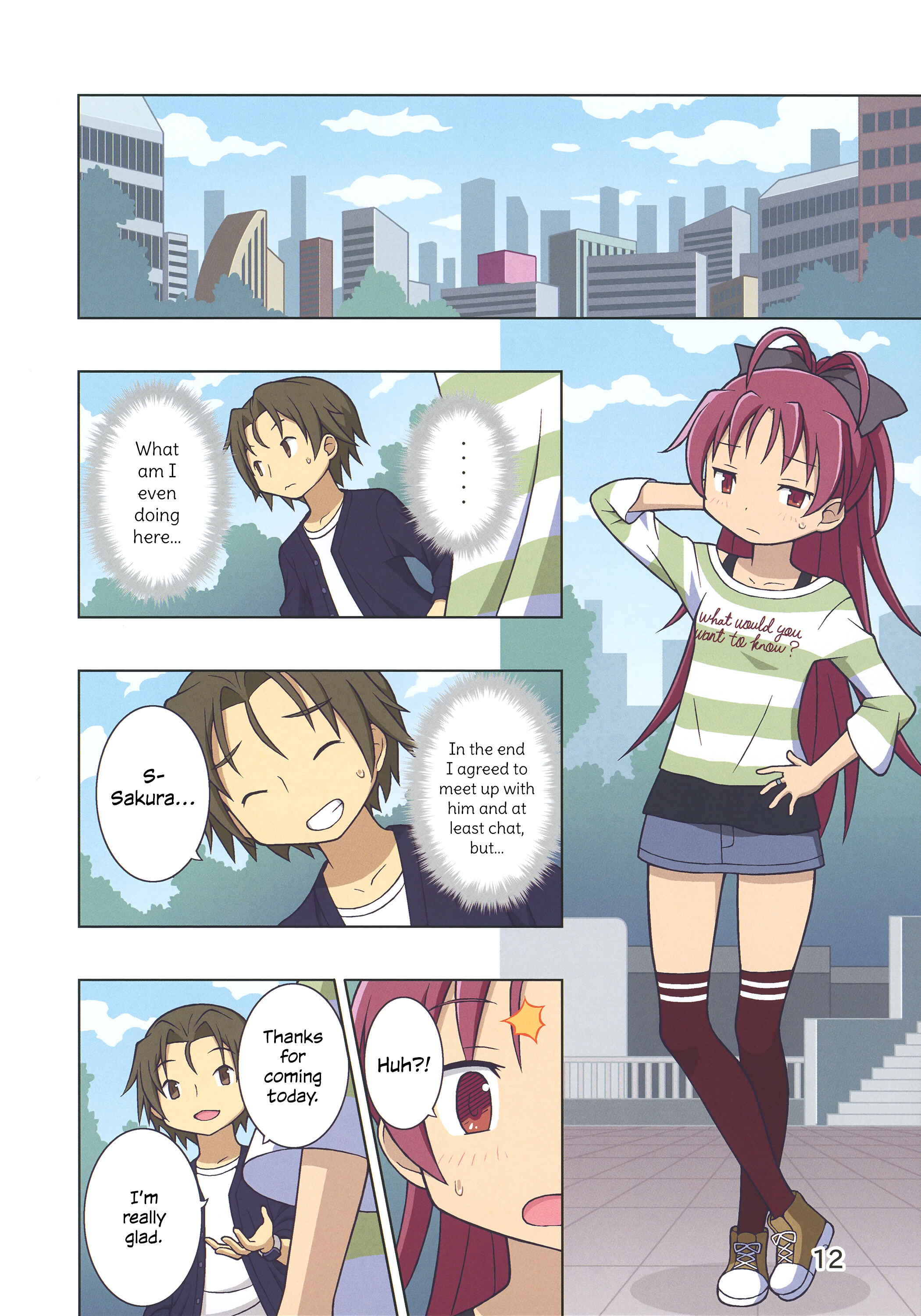 Page 14 Chapter Unknown_7781 Mahou Shoujo Madoka★Magica - Kyou kara Hajimaru Honto no Kimochi (Doujinshi)