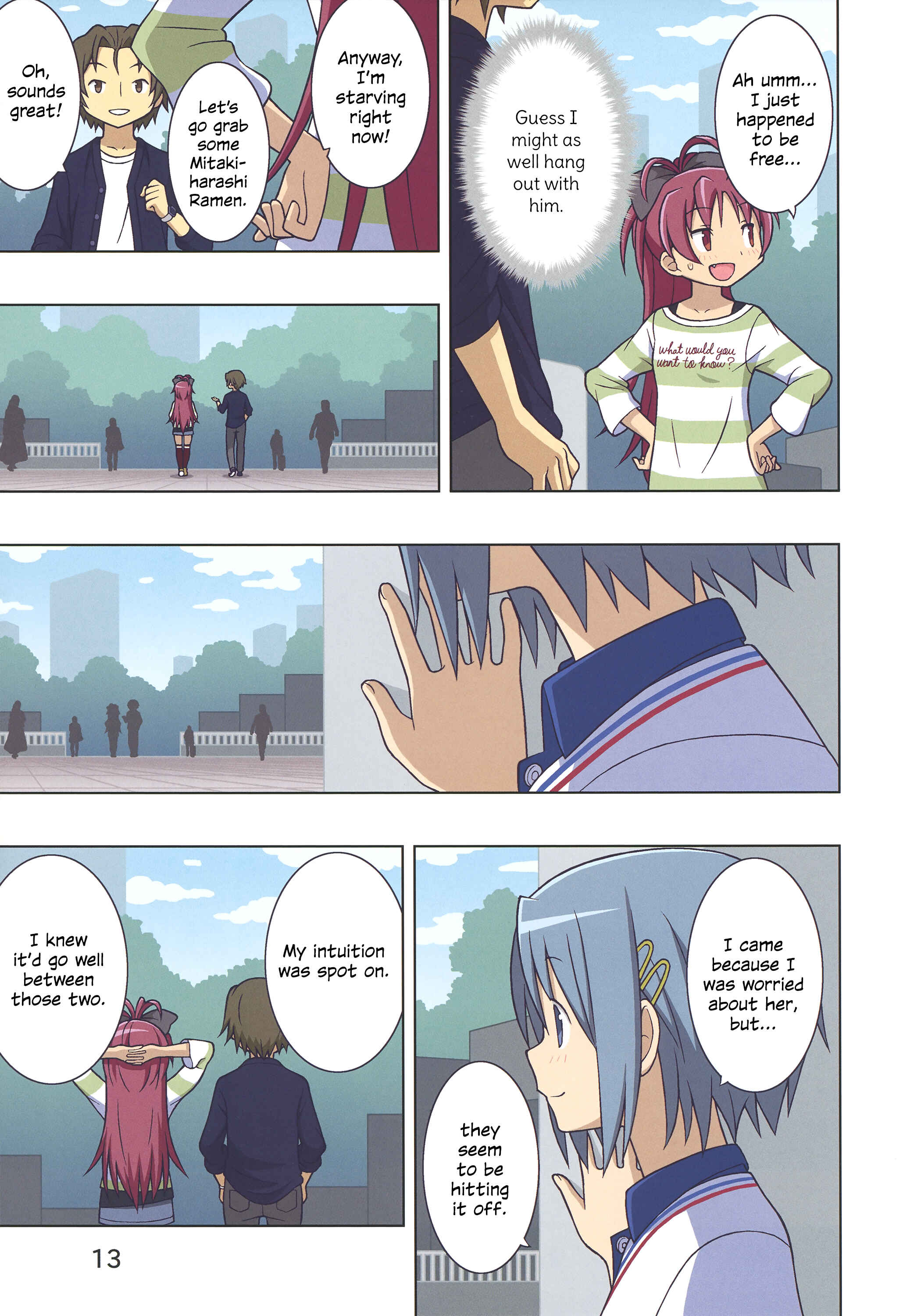 Page 15 Chapter Unknown_7781 Mahou Shoujo Madoka★Magica - Kyou kara Hajimaru Honto no Kimochi (Doujinshi)