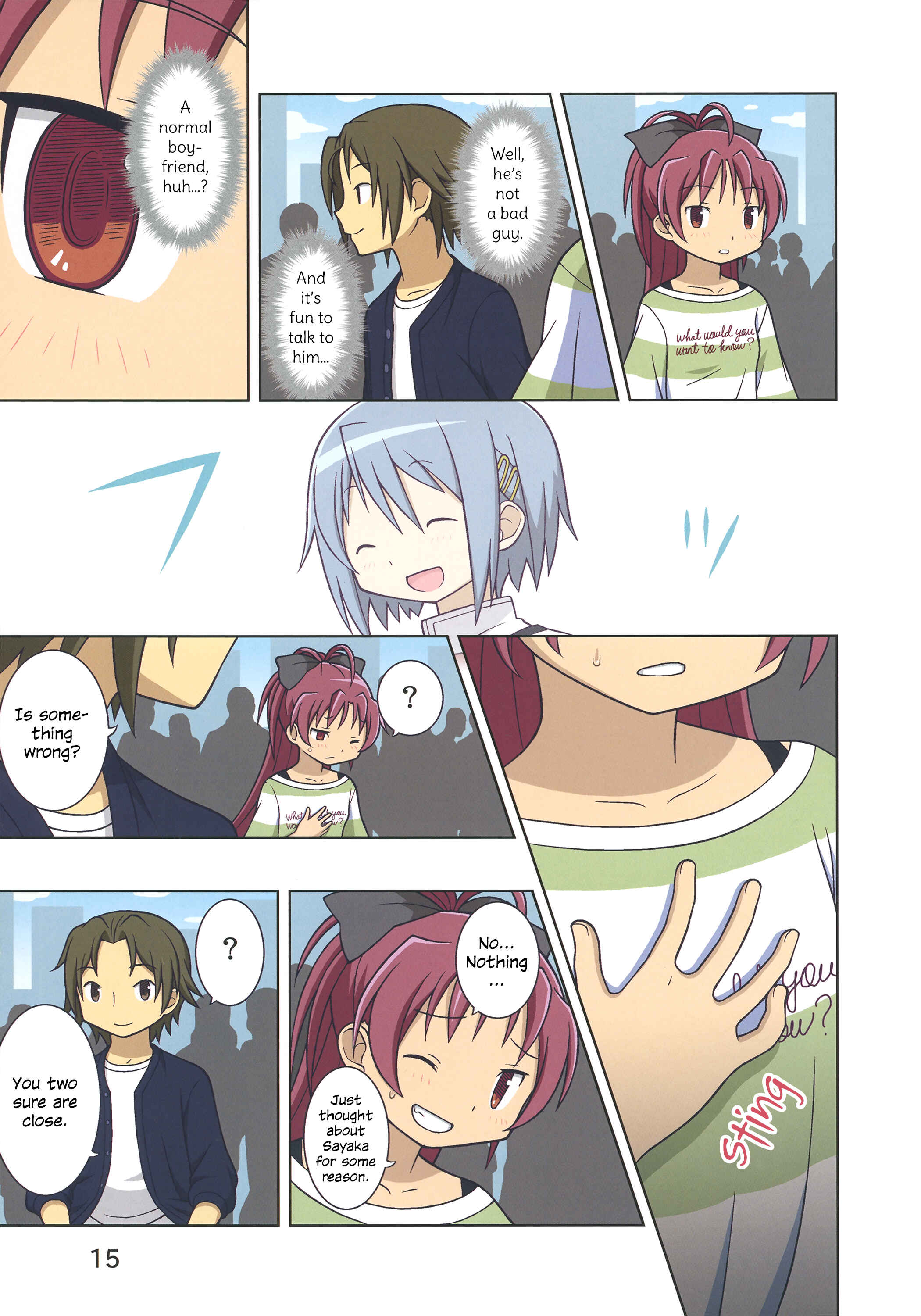 Page 17 Chapter Unknown_7781 Mahou Shoujo Madoka★Magica - Kyou kara Hajimaru Honto no Kimochi (Doujinshi)