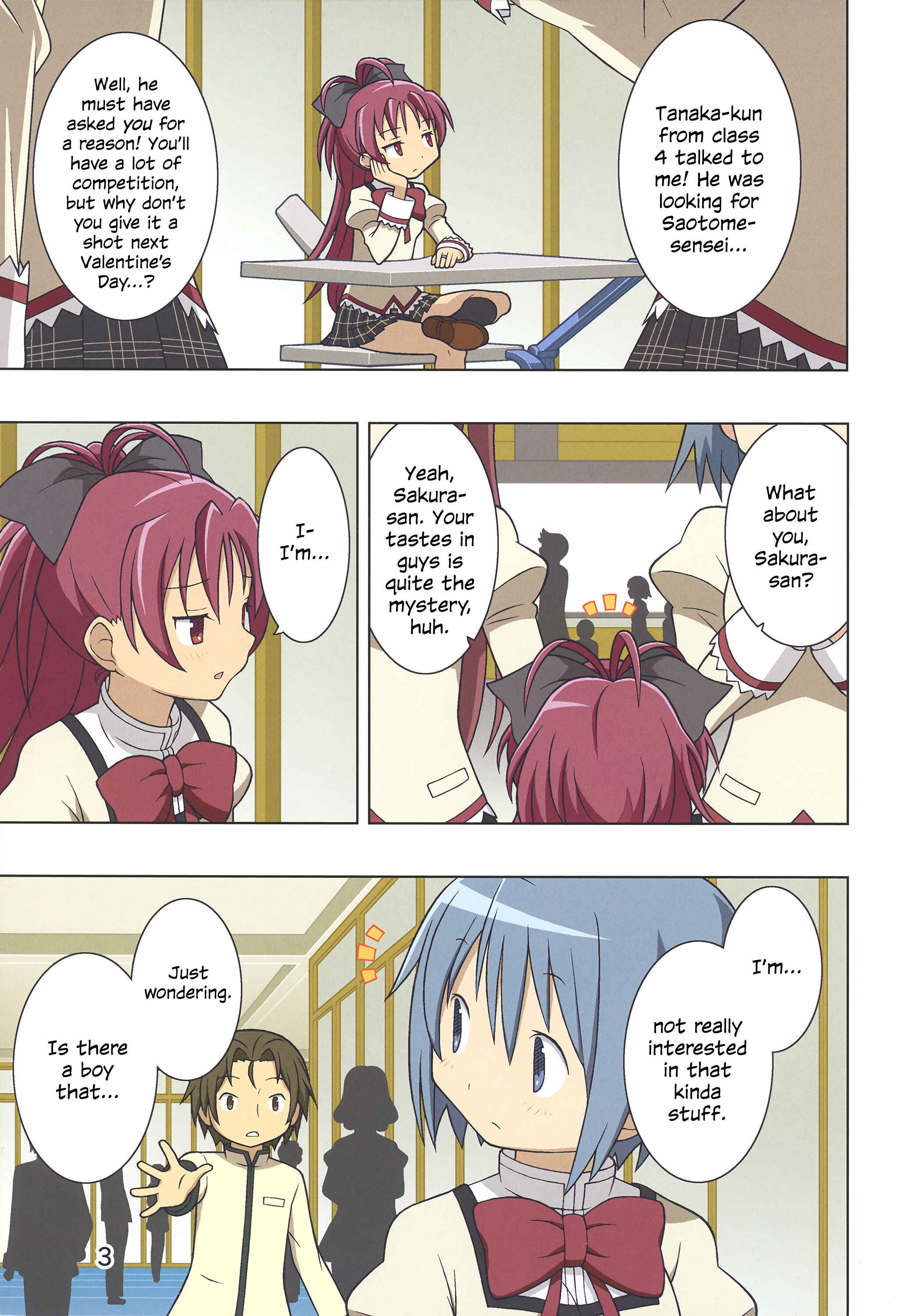 Page 5 Chapter Unknown_7781 Mahou Shoujo Madoka★Magica - Kyou kara Hajimaru Honto no Kimochi (Doujinshi)