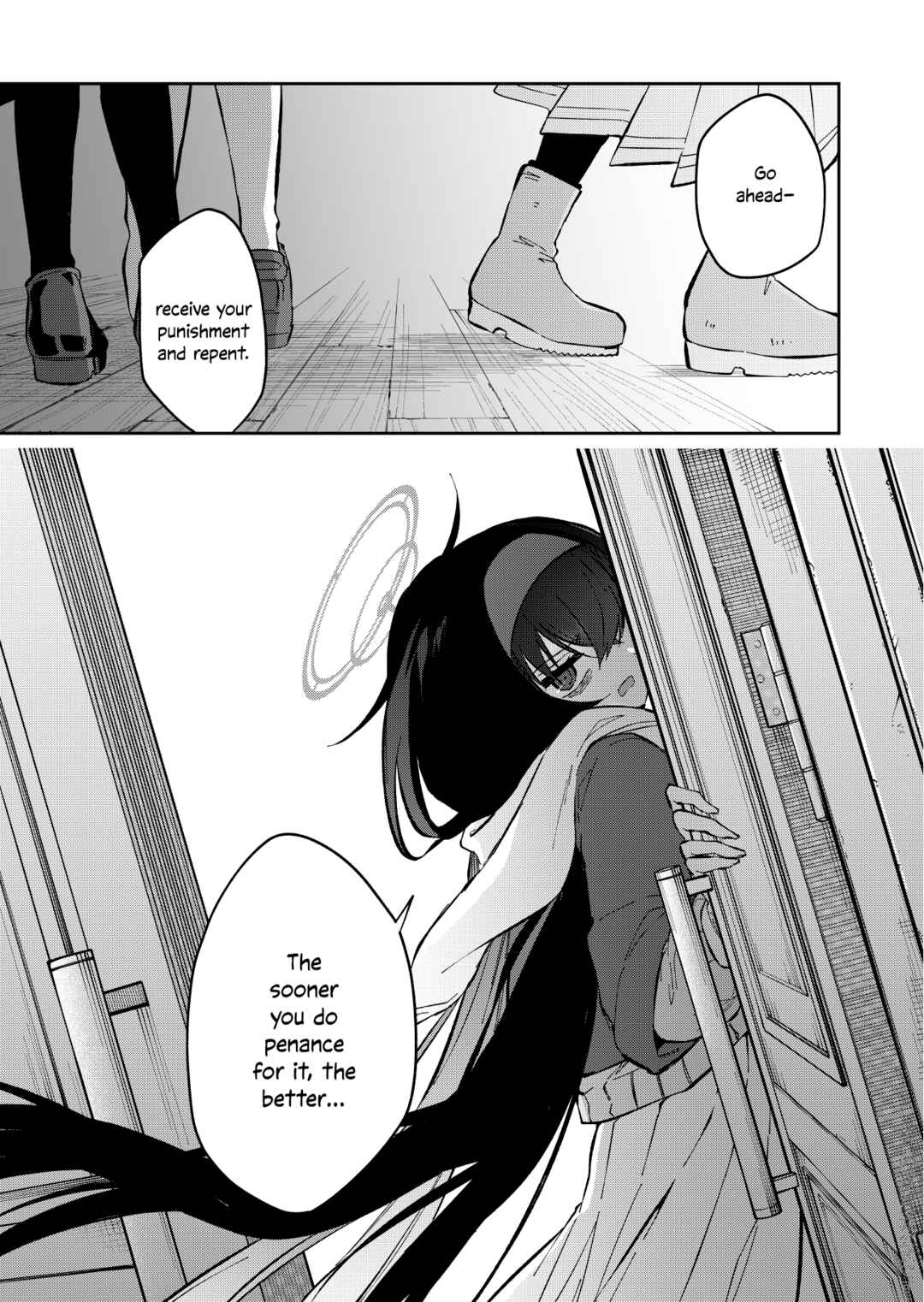 Page 32 Chapter Unknown_fd6c Blue Archive -  Shifuku ni Shimaikomu Sanka Shizuka ni Kimi ni Sou Sanka (Doujinshi)