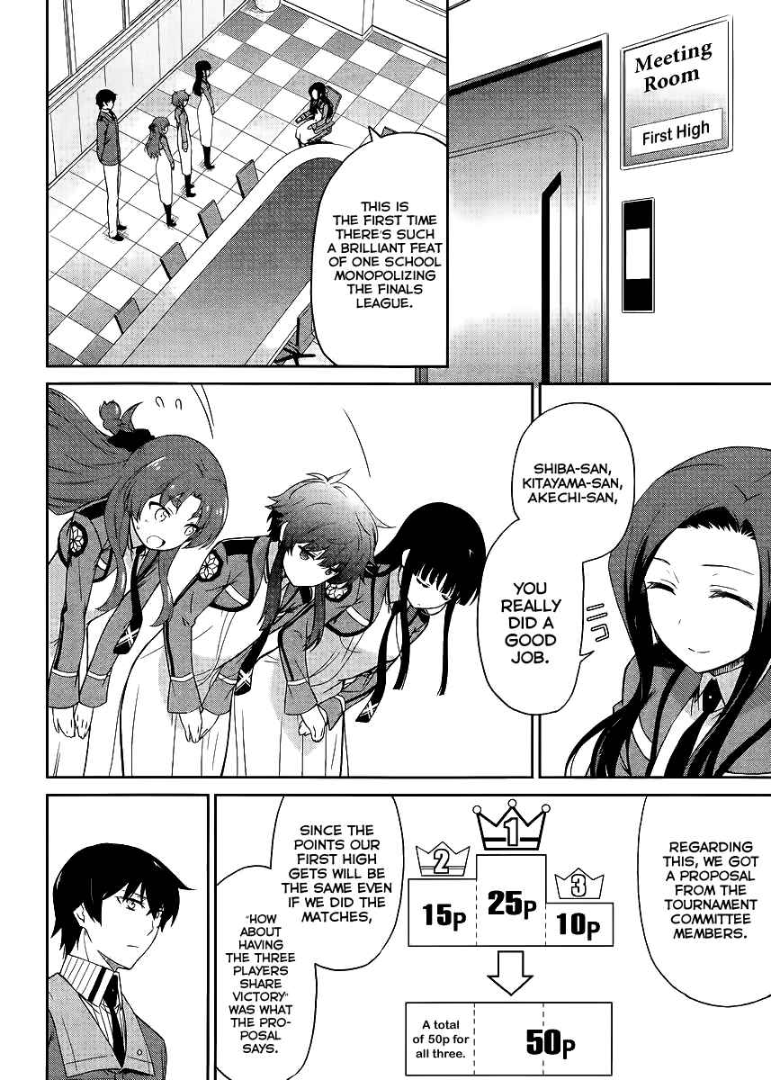 Page 28 Chapter 14 Mahouka Koukou no Rettousei - Kyuukousen-hen