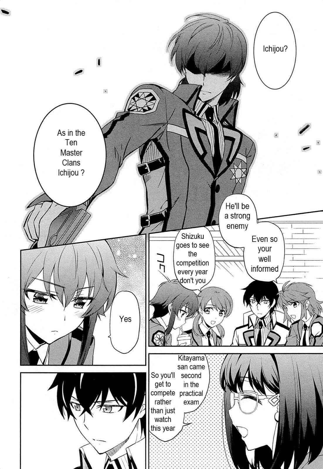 Page 10 Chapter 1 Mahouka Koukou no Rettousei - Kyuukousen-hen