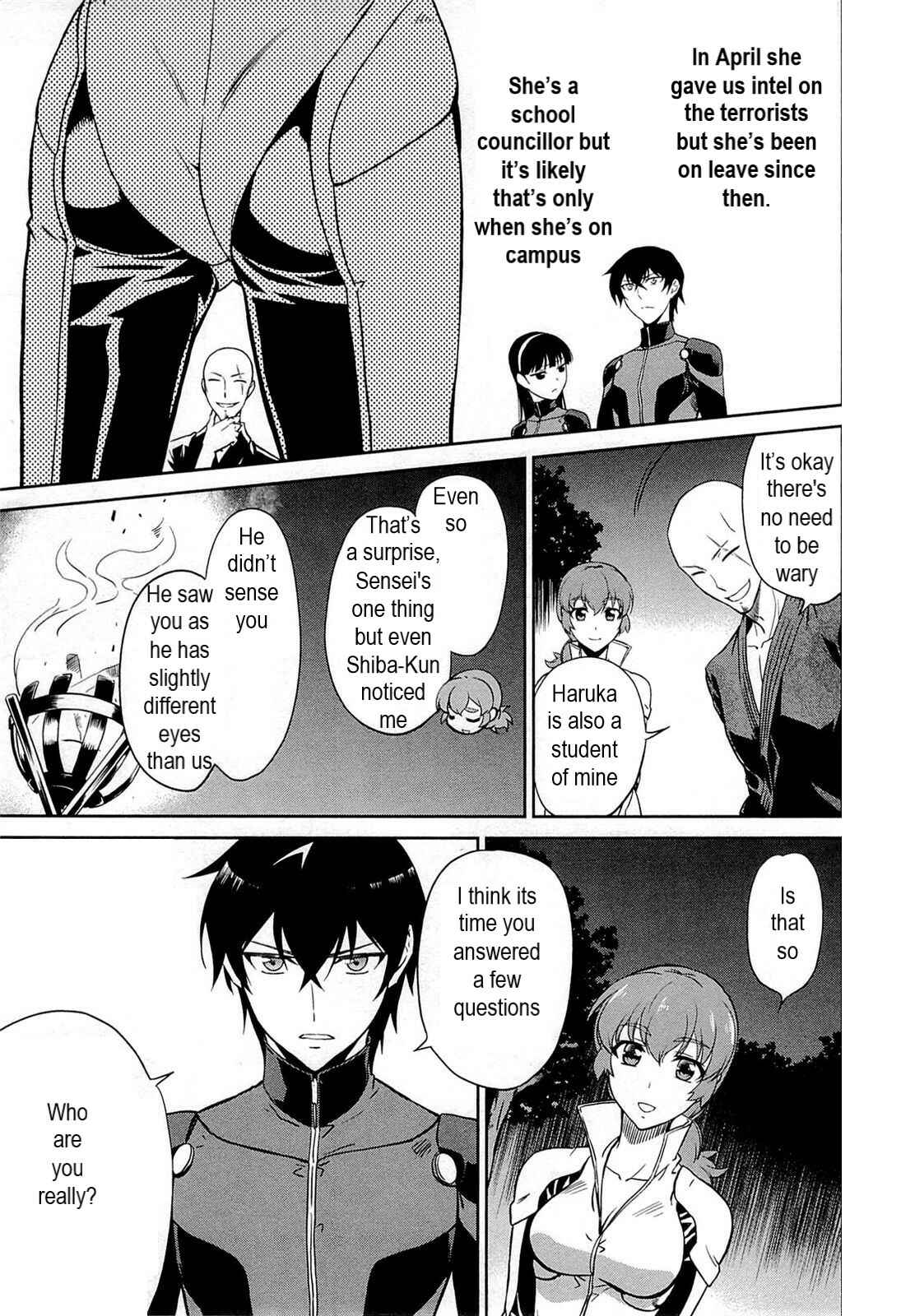 Page 27 Chapter 1 Mahouka Koukou no Rettousei - Kyuukousen-hen