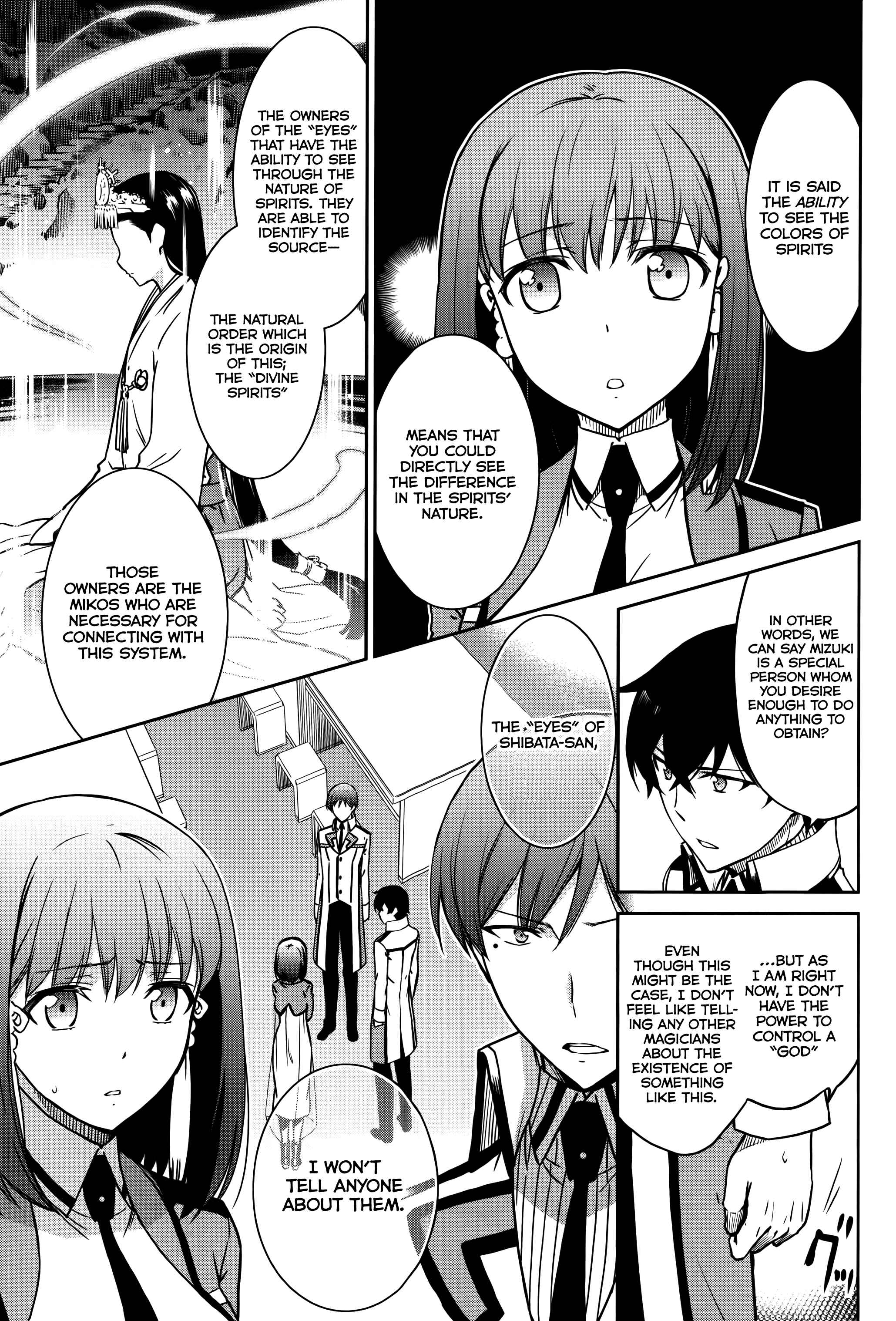 Page 18 Chapter 5 Mahouka Koukou no Rettousei - Kyuukousen-hen