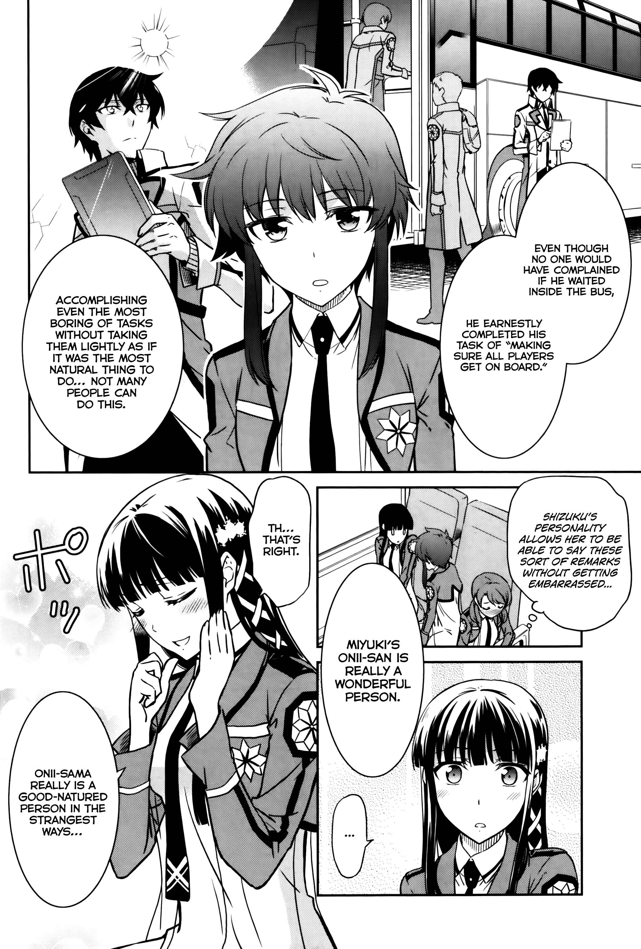 Page 29 Chapter 5 Mahouka Koukou no Rettousei - Kyuukousen-hen