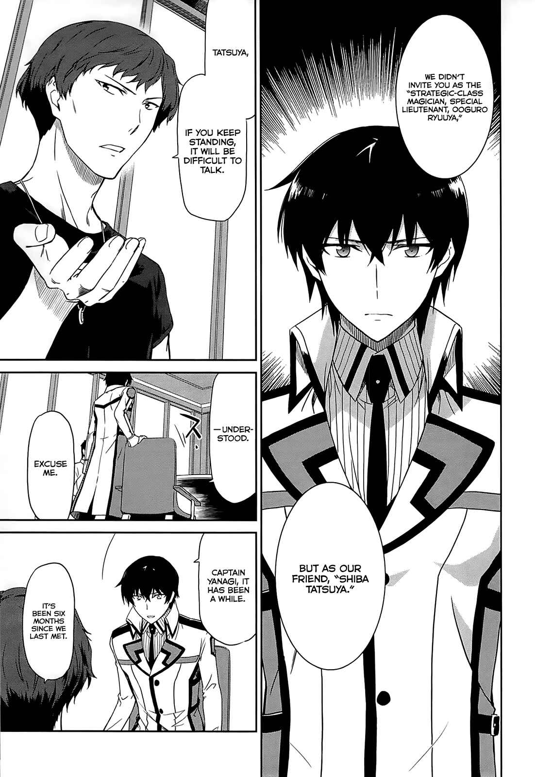 Page 4 Chapter 9 Mahouka Koukou no Rettousei - Kyuukousen-hen