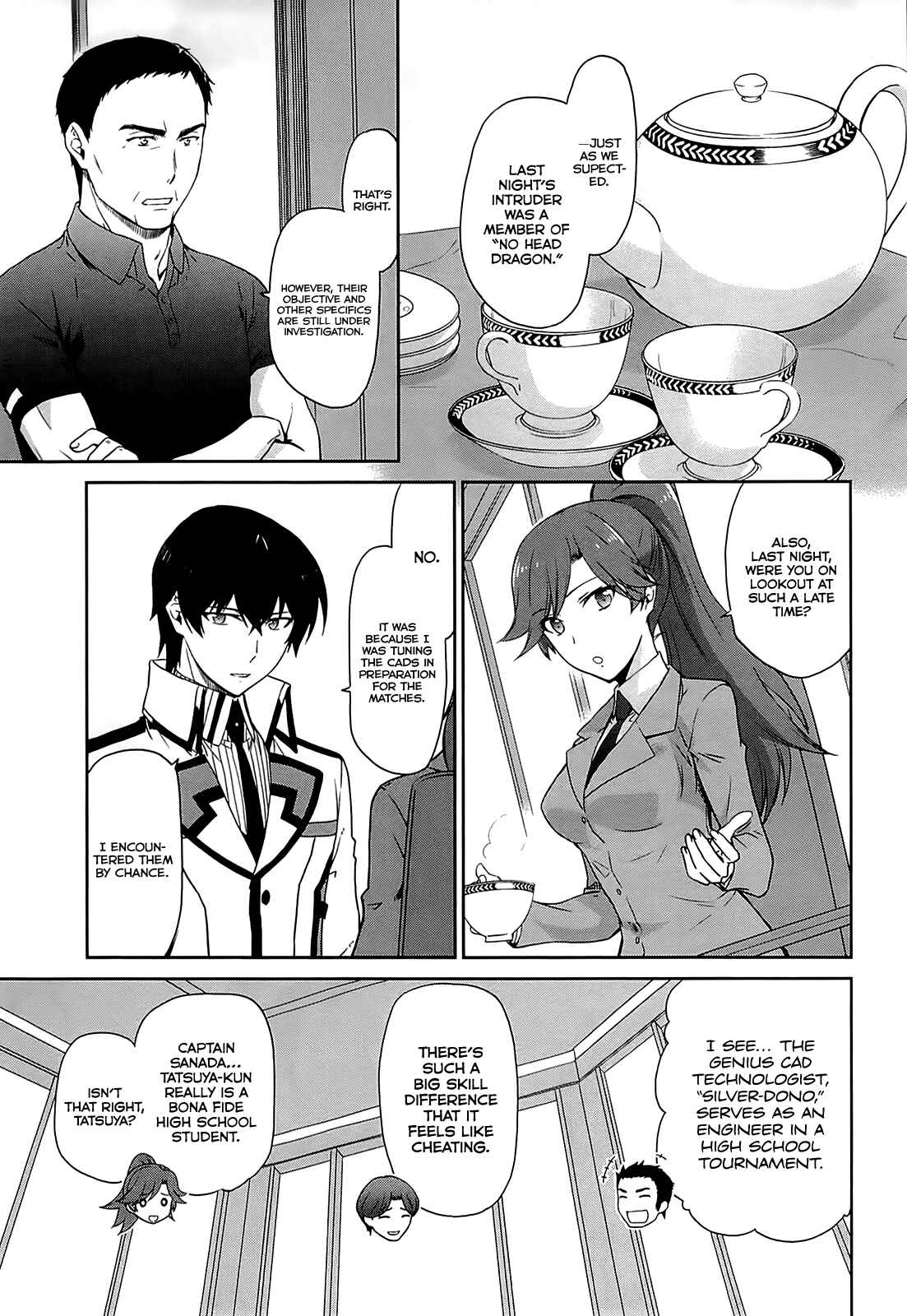 Page 6 Chapter 9 Mahouka Koukou no Rettousei - Kyuukousen-hen