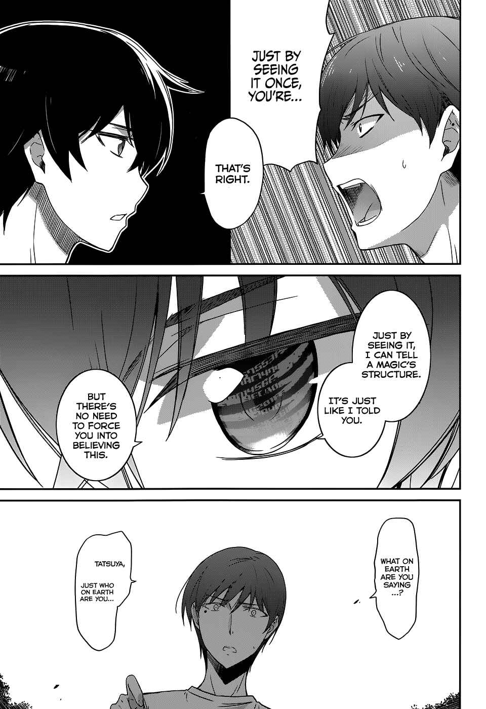 Page 12 Chapter 8 Mahouka Koukou no Rettousei - Kyuukousen-hen