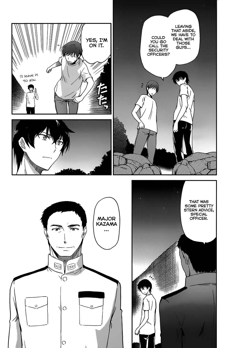 Page 13 Chapter 8 Mahouka Koukou no Rettousei - Kyuukousen-hen