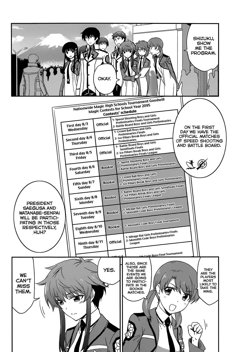 Page 16 Chapter 8 Mahouka Koukou no Rettousei - Kyuukousen-hen