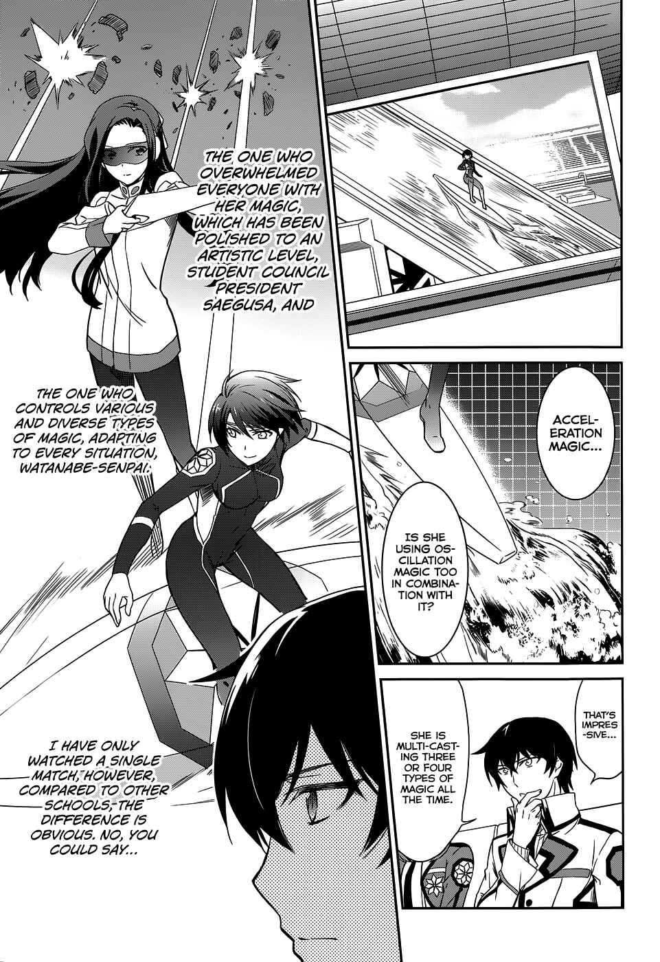 Page 33 Chapter 8 Mahouka Koukou no Rettousei - Kyuukousen-hen