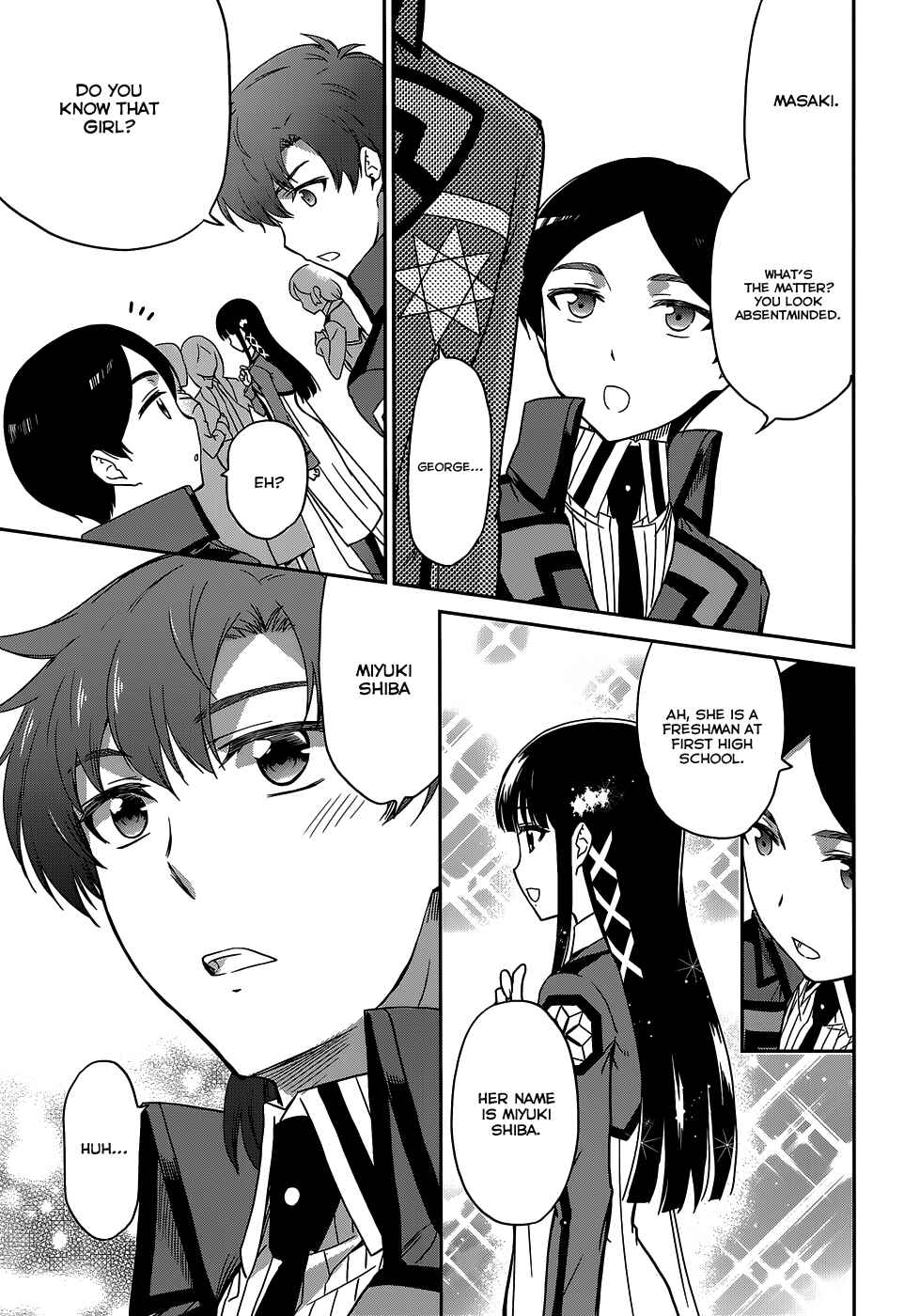 Page 15 Chapter 7 Mahouka Koukou no Rettousei - Kyuukousen-hen