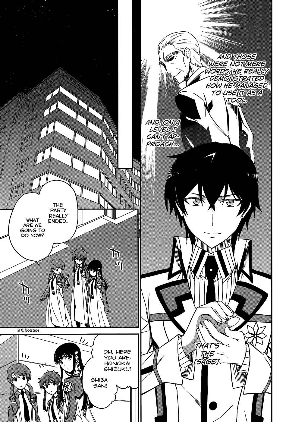 Page 23 Chapter 7 Mahouka Koukou no Rettousei - Kyuukousen-hen