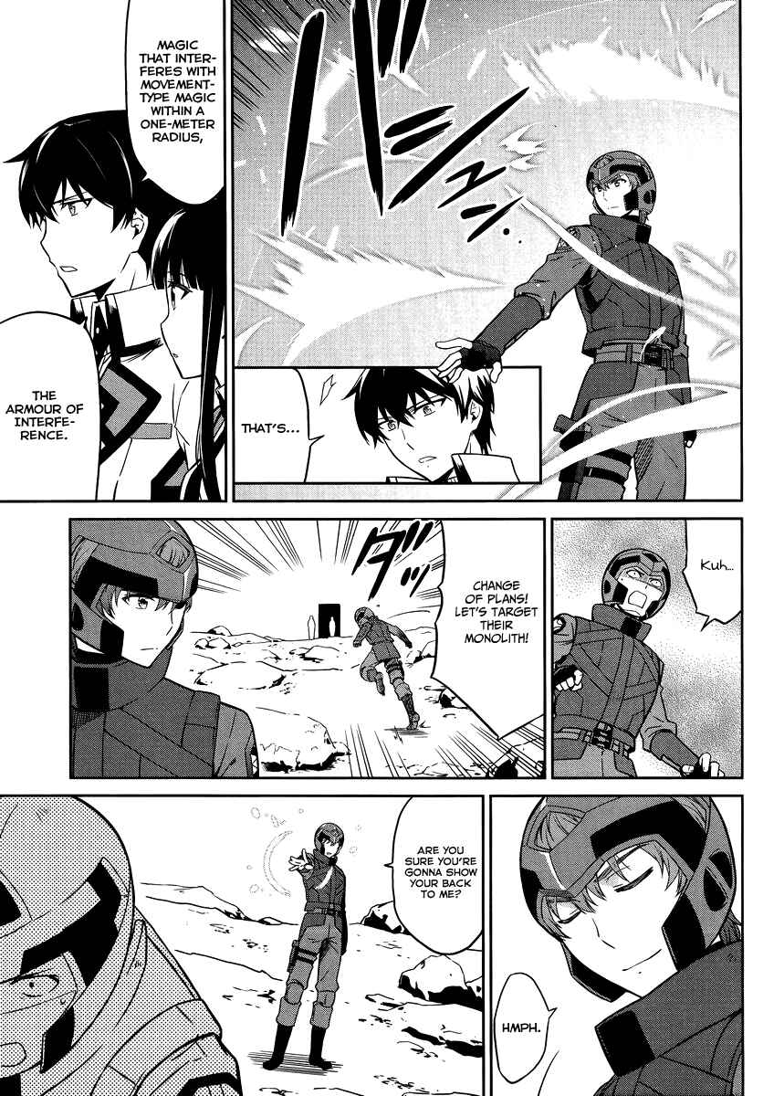 Page 24 Chapter 20 Mahouka Koukou no Rettousei - Kyuukousen-hen