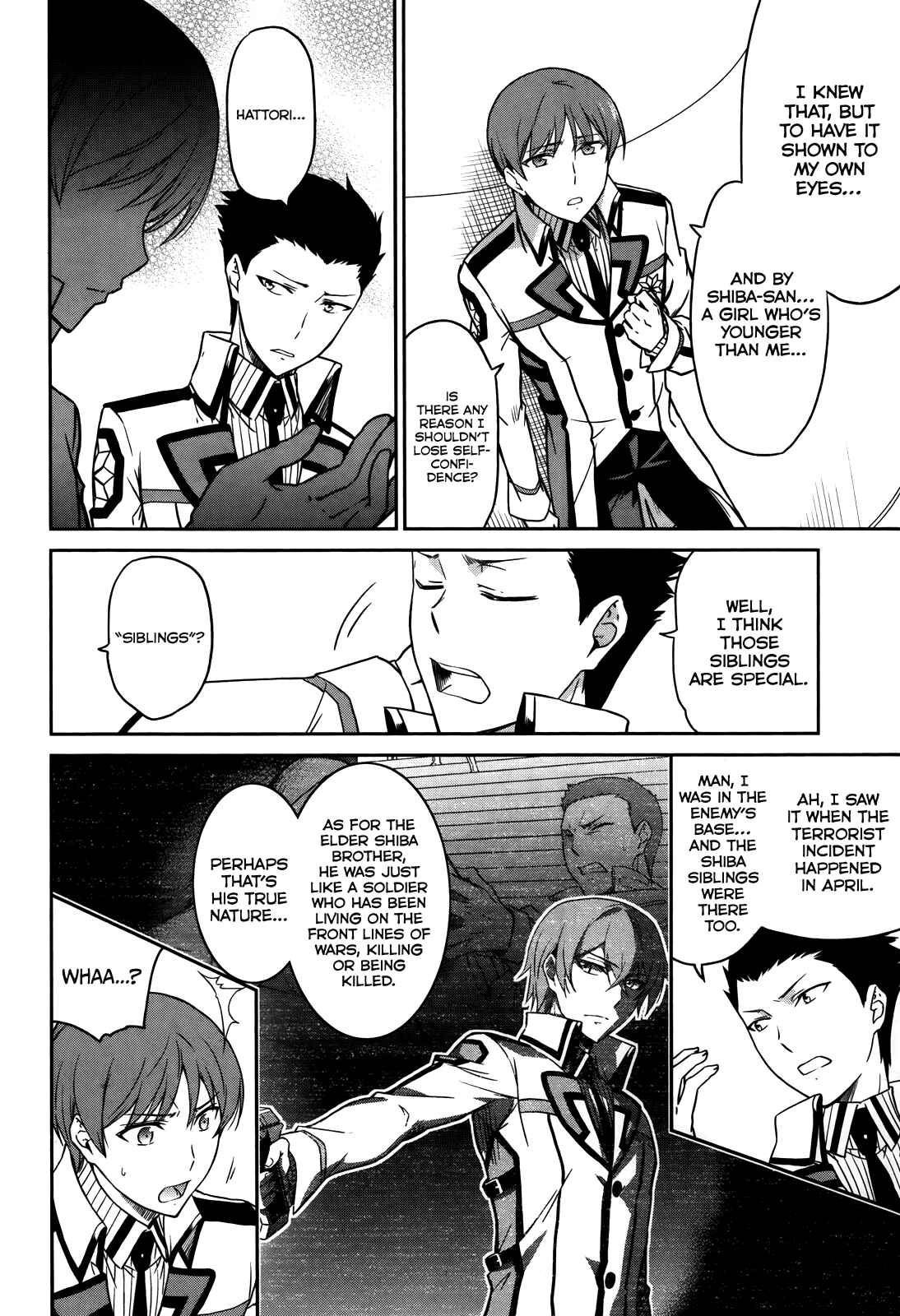 Page 22 Chapter 6 Mahouka Koukou no Rettousei - Kyuukousen-hen