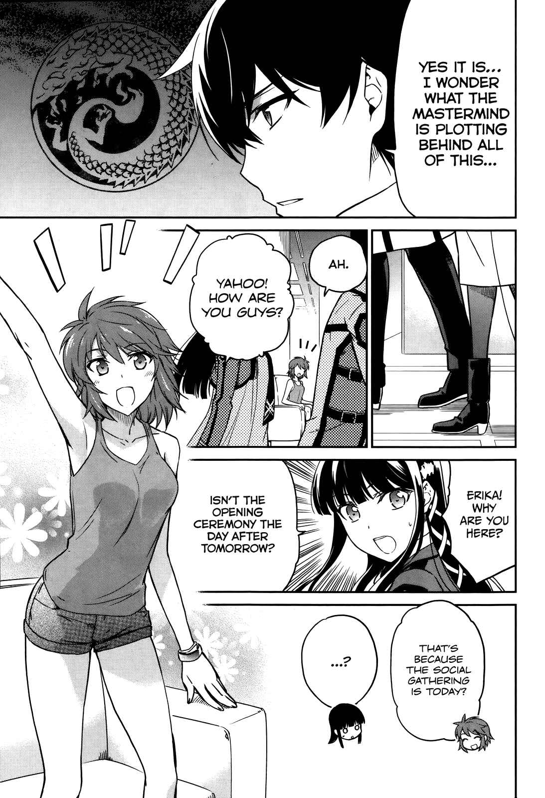 Page 25 Chapter 6 Mahouka Koukou no Rettousei - Kyuukousen-hen