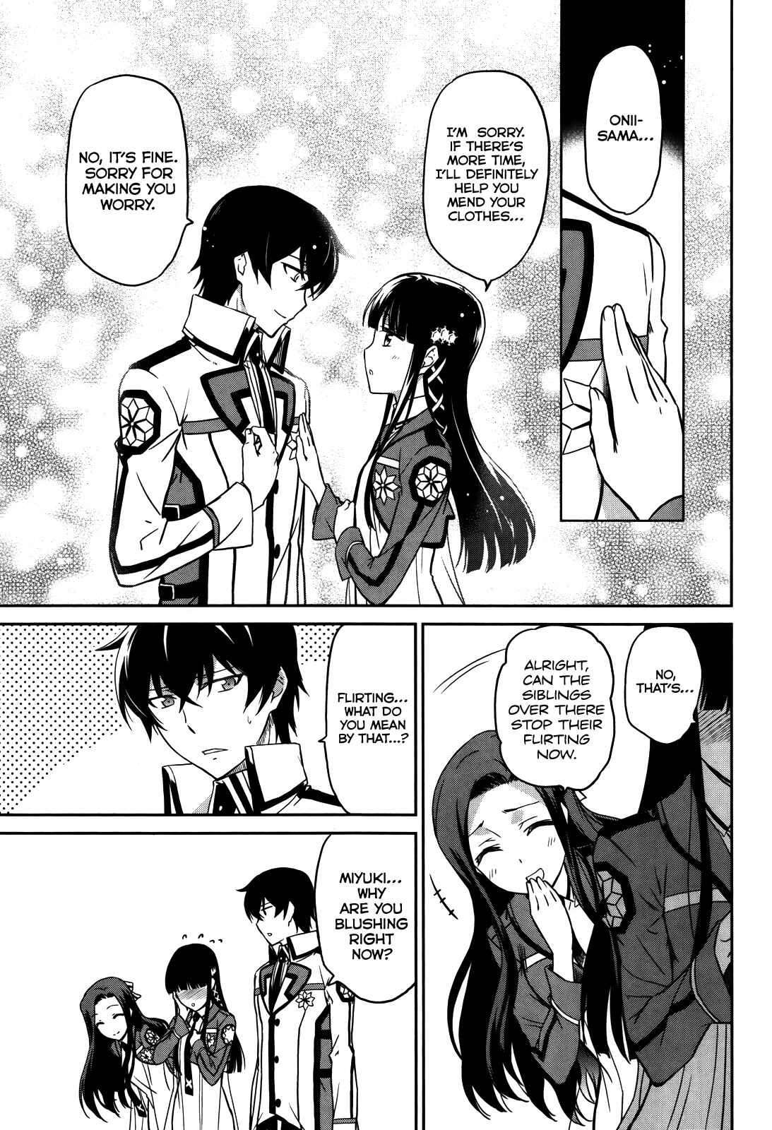 Page 31 Chapter 6 Mahouka Koukou no Rettousei - Kyuukousen-hen