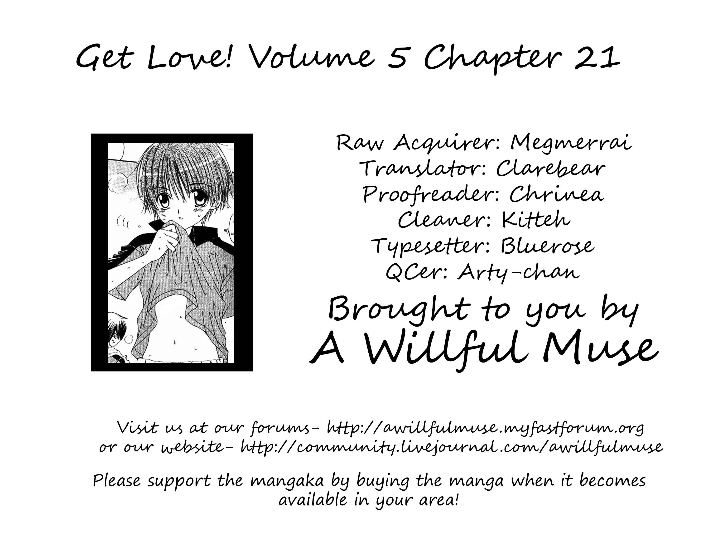 Page 46 Chapter 21 Get Love!! ~Field no Ouji-sama~