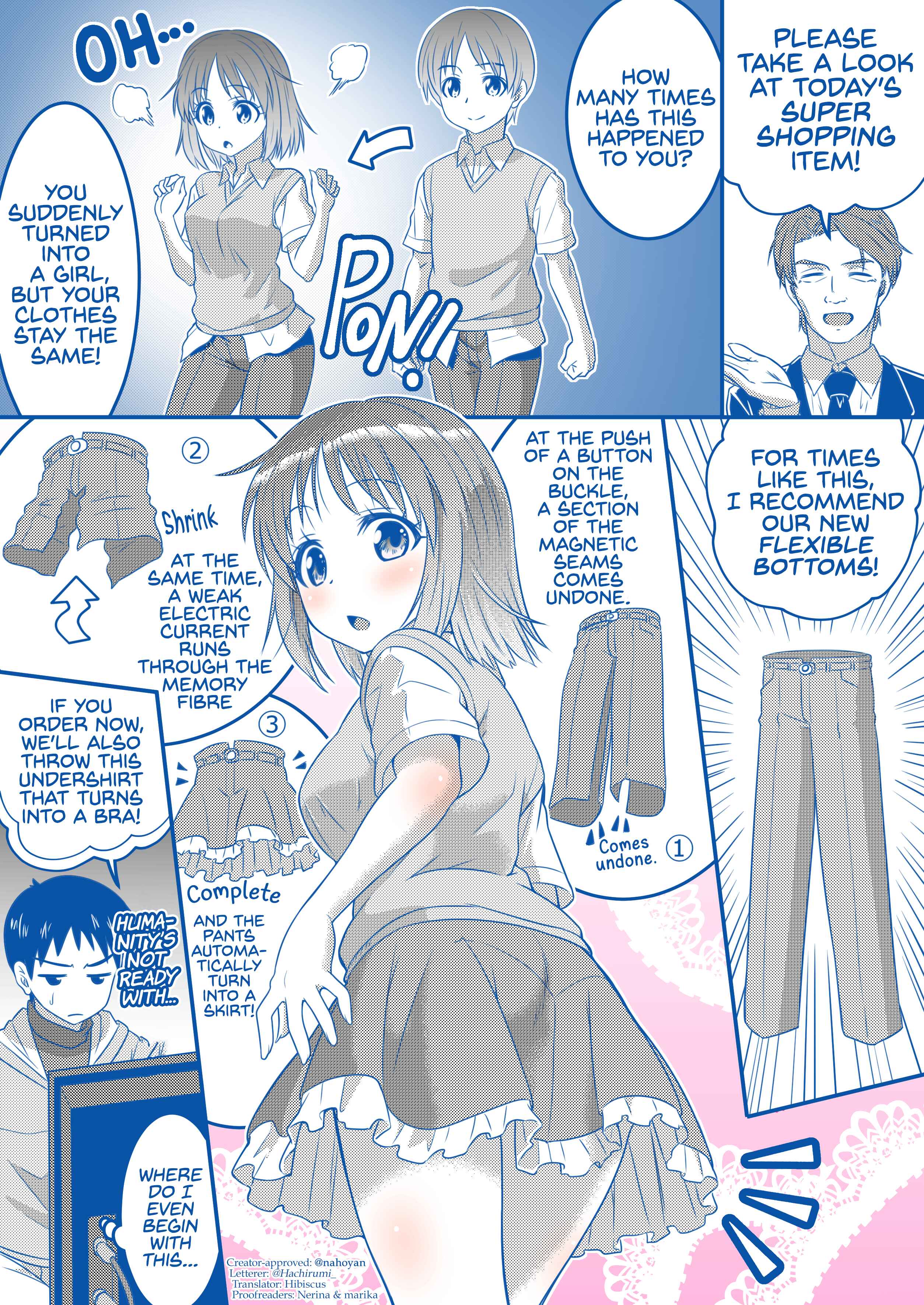 Page 1 Chapter Unknown_8f7f Genderswapped Shopping