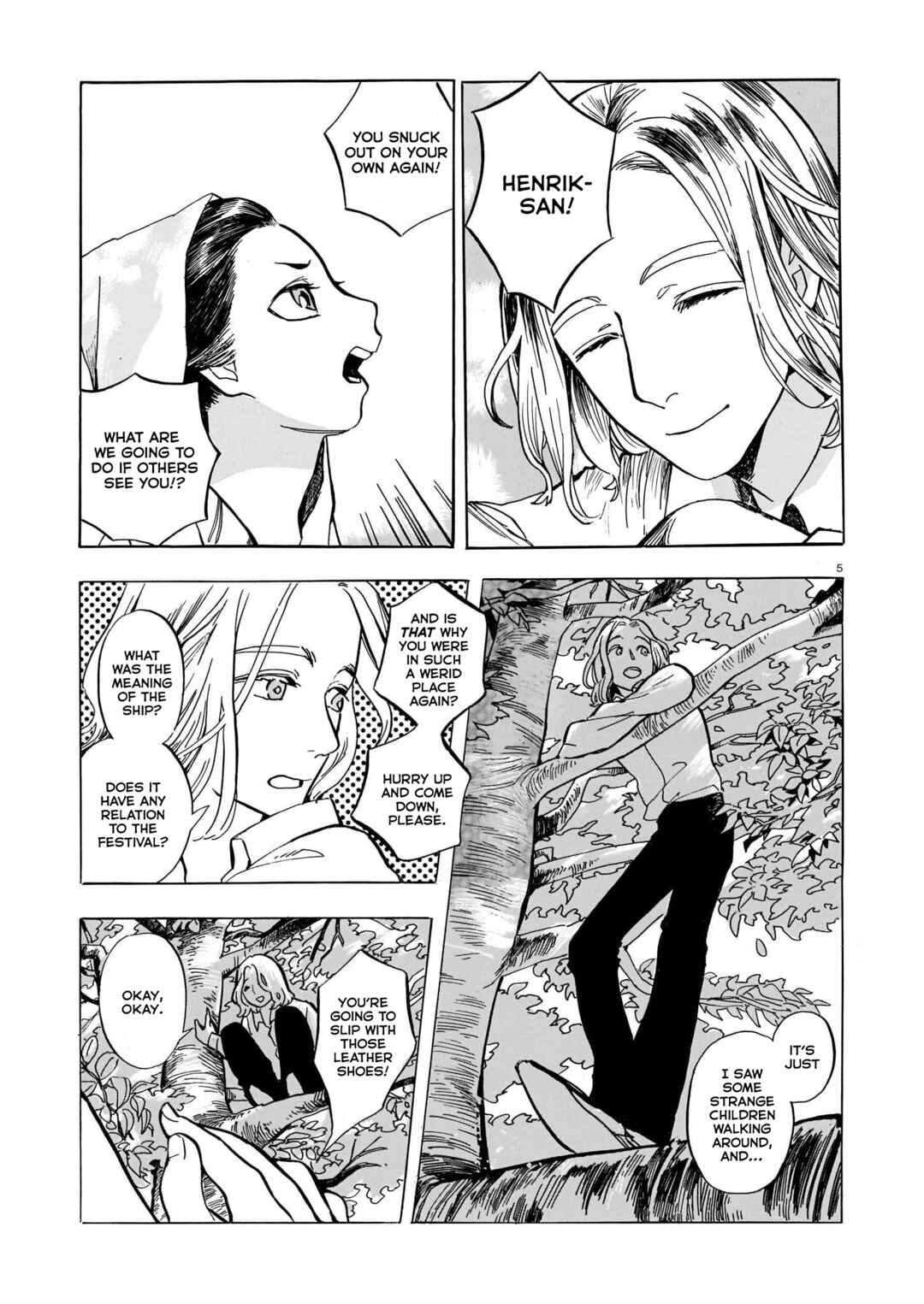 Page 5 Chapter Unknown_c1f8 Tengu no Akai Kami