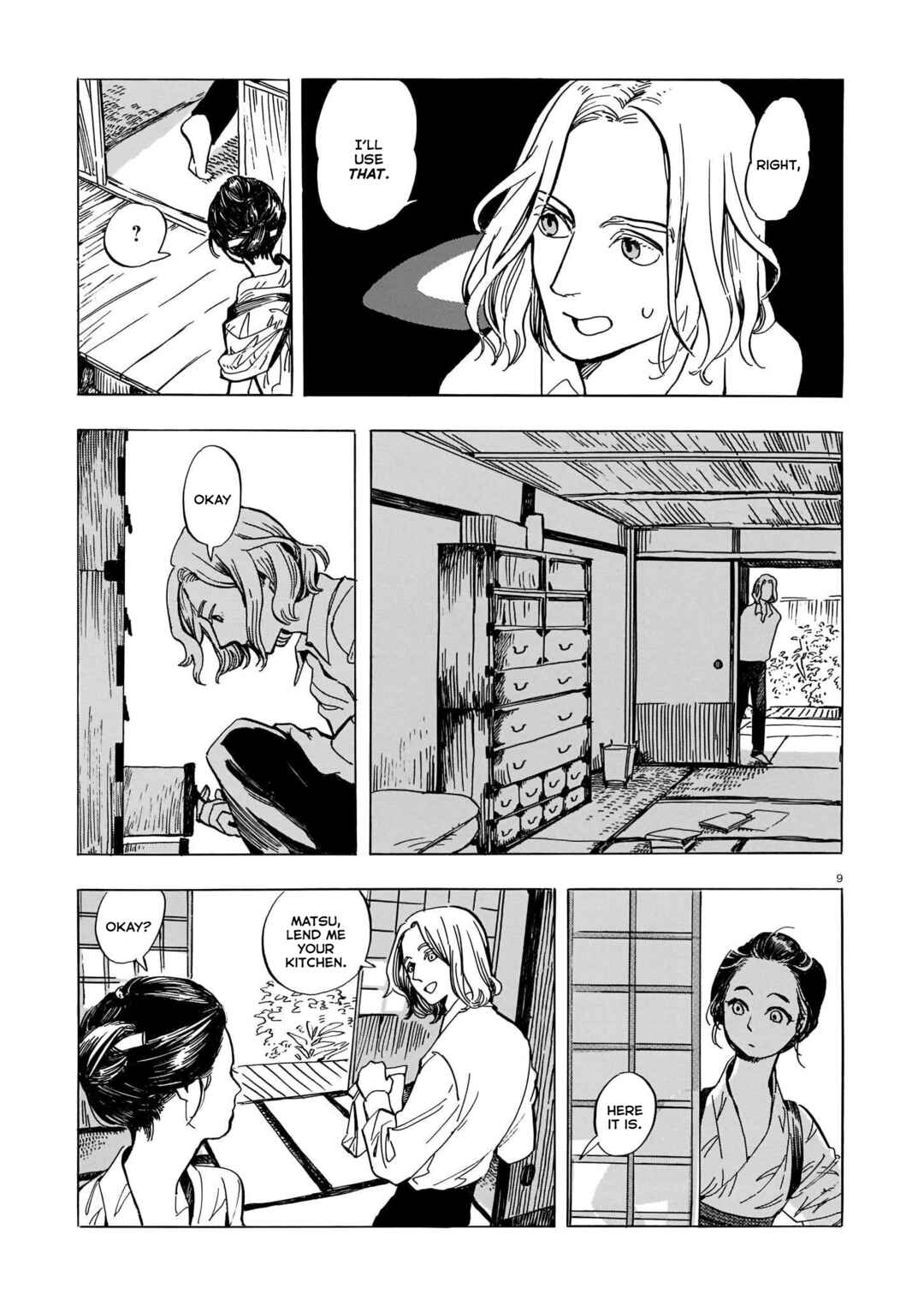 Page 9 Chapter Unknown_c1f8 Tengu no Akai Kami