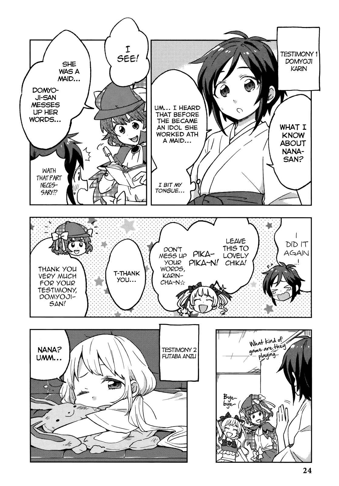 Page 4 Chapter 2 THE iDOLM@STER Cinderella Girls - Comic Anthology cute