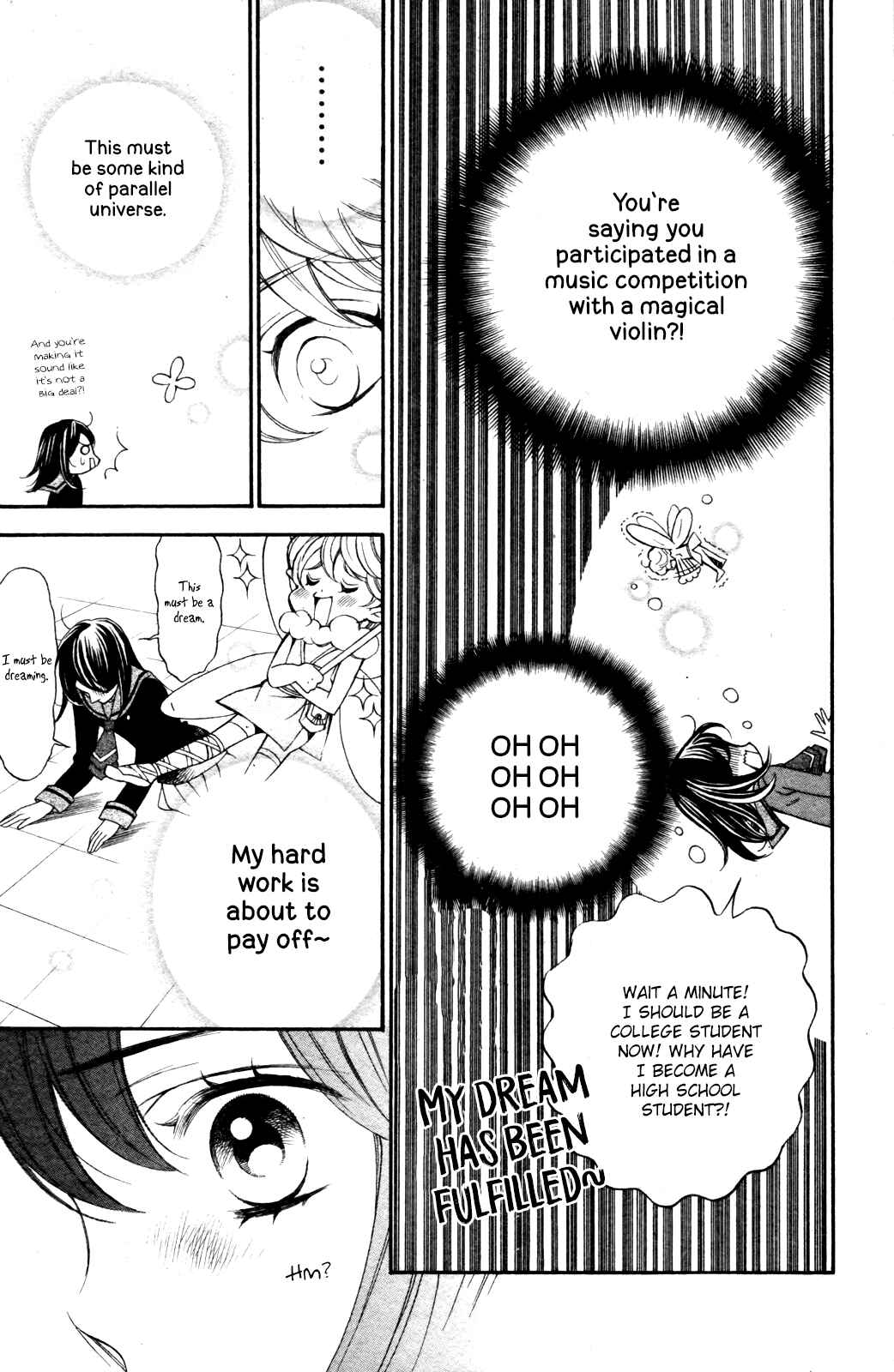 Page 12 Chapter 5 Kiniro no Corda - Daigakusei Hen