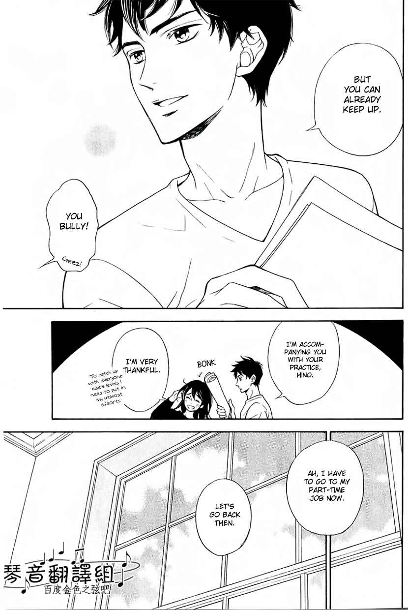 Page 9 Chapter 1 Kiniro no Corda - Daigakusei Hen