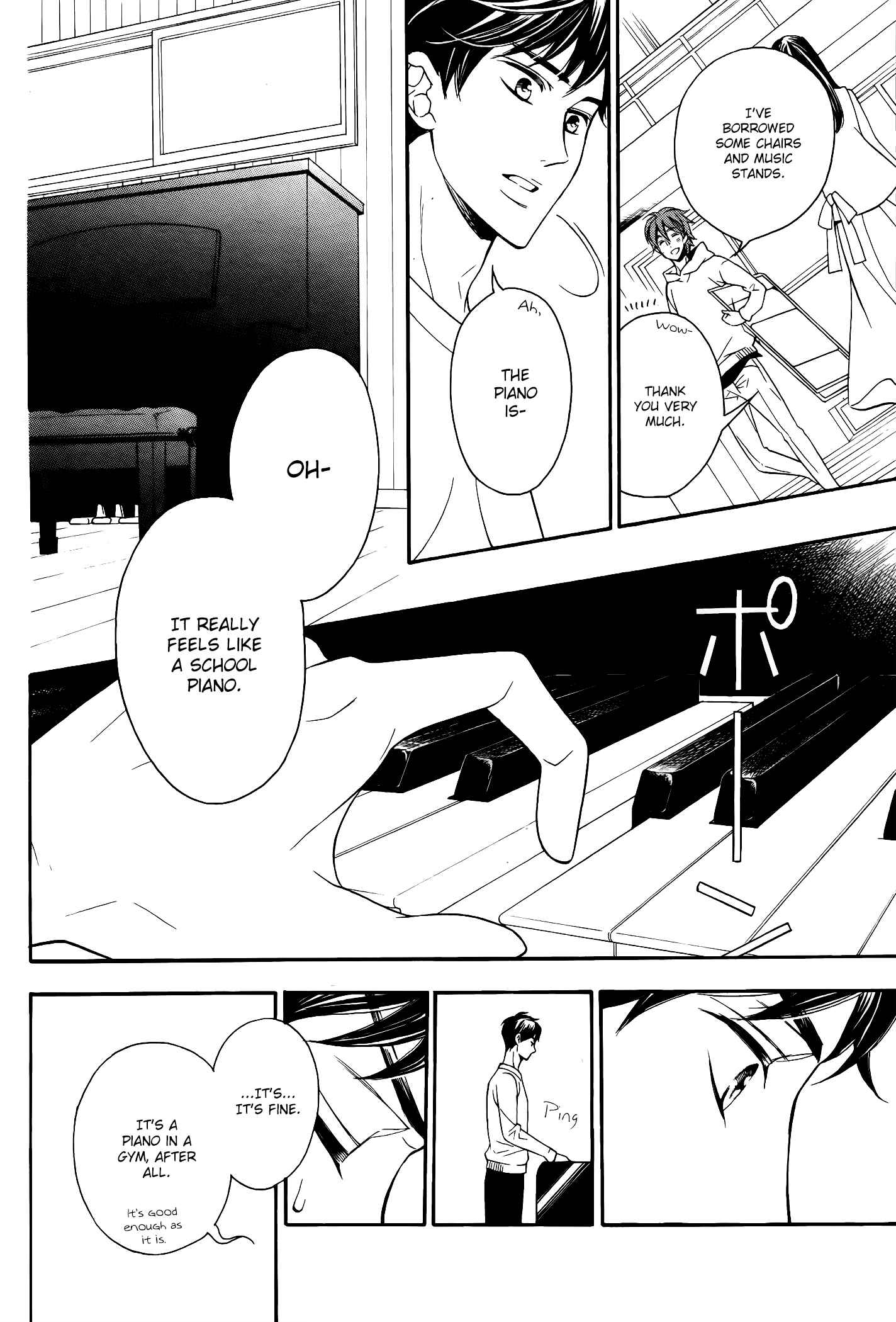 Page 10 Chapter 12 Kiniro no Corda - Daigakusei Hen