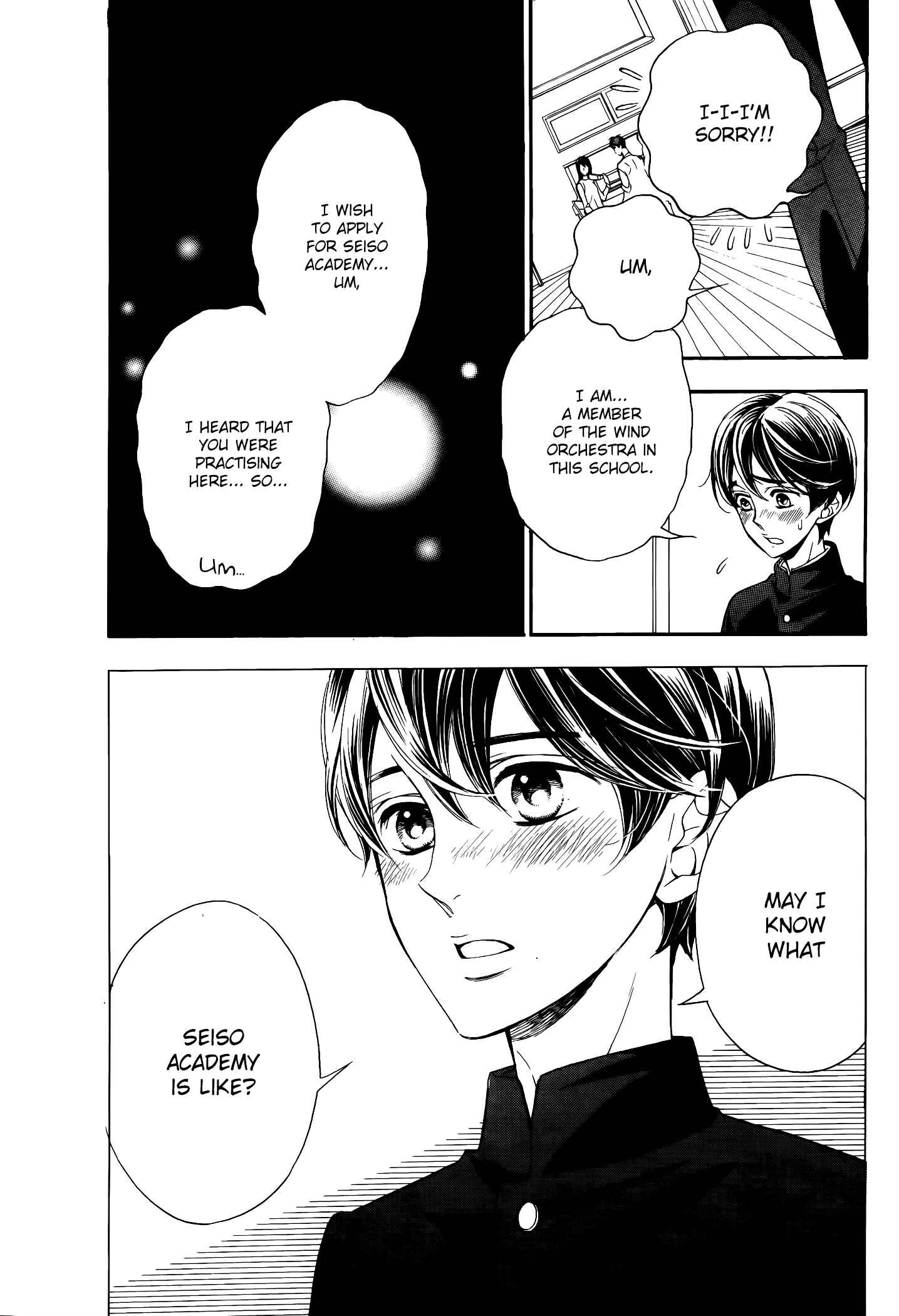 Page 27 Chapter 12 Kiniro no Corda - Daigakusei Hen