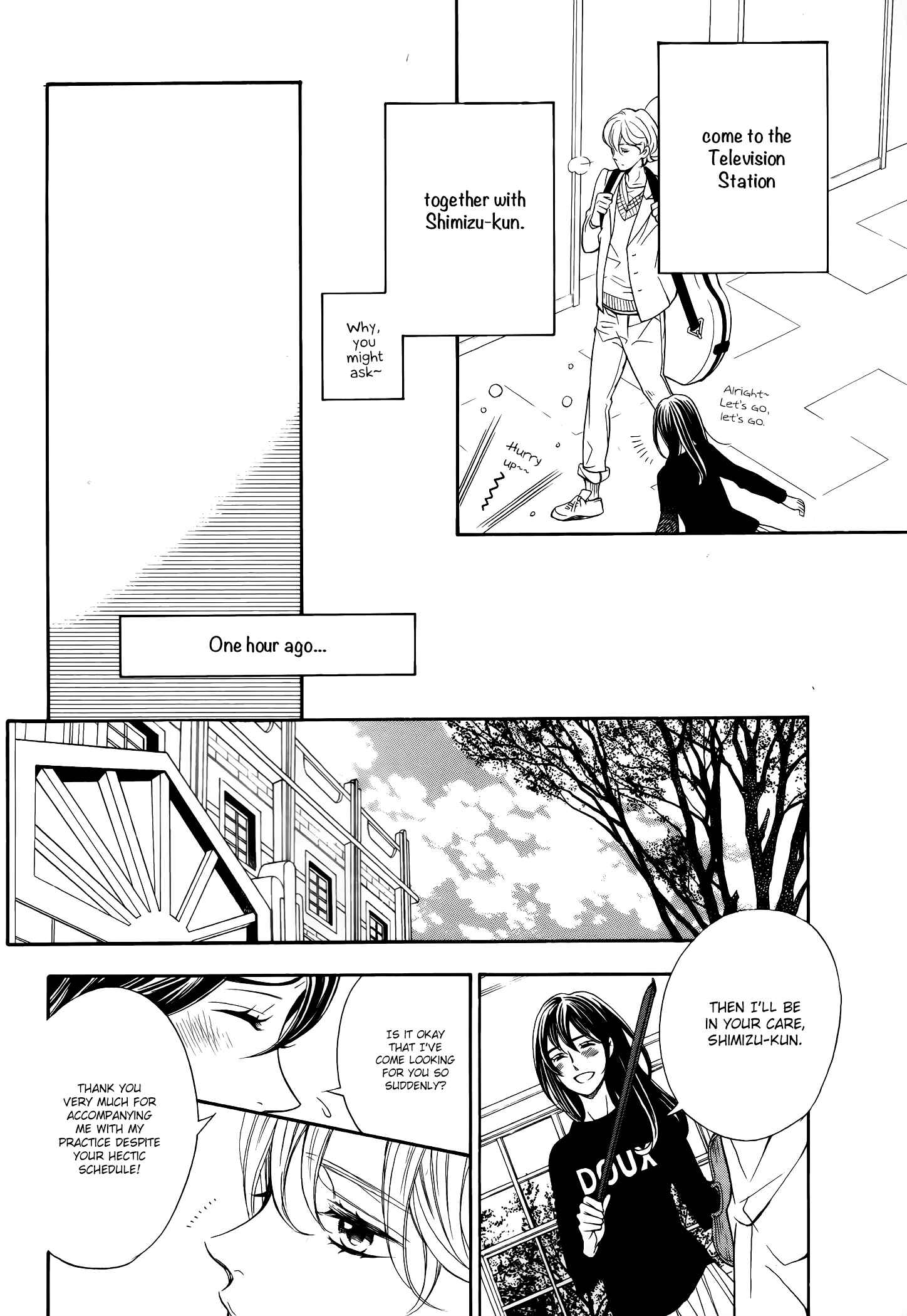 Page 8 Chapter 10 Kiniro no Corda - Daigakusei Hen
