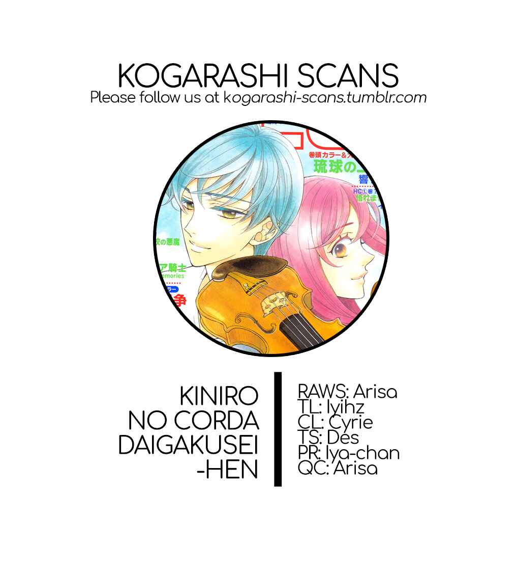 Page 2 Chapter 11 Kiniro no Corda - Daigakusei Hen
