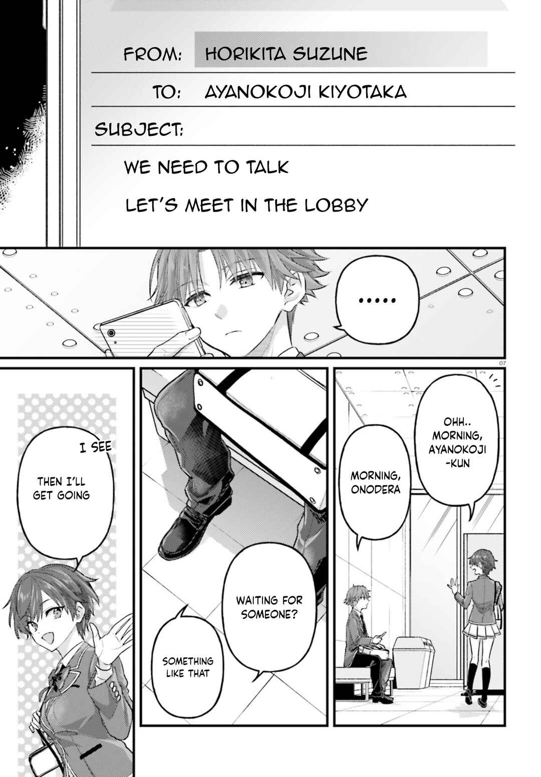 Page 6 Chapter 6 Youkoso Jitsuryoku Shijou Shugi no Kyoushitsu e 2-nensei-hen 2nd Stage