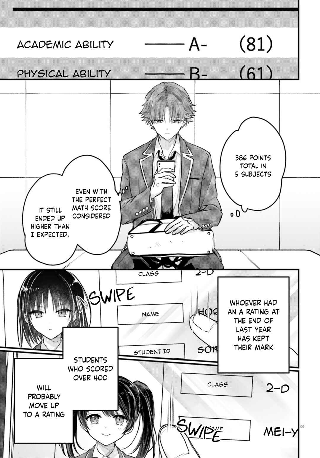 Page 8 Chapter 6 Youkoso Jitsuryoku Shijou Shugi no Kyoushitsu e 2-nensei-hen 2nd Stage