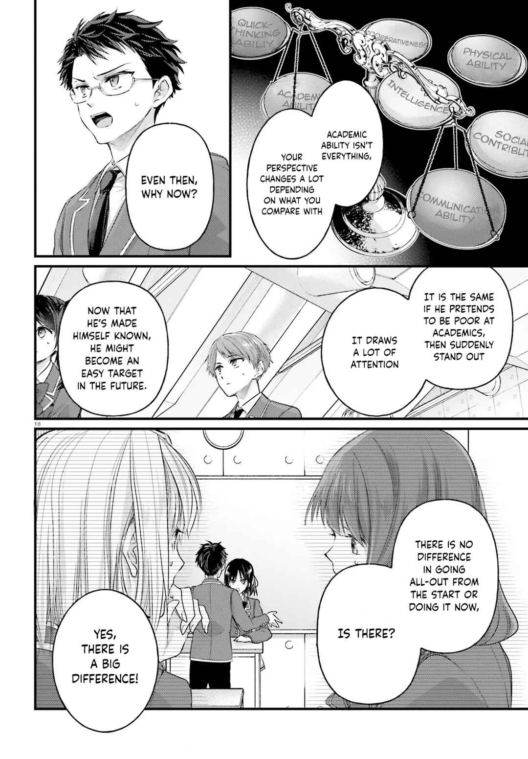 Page 19 Chapter 2 Youkoso Jitsuryoku Shijou Shugi no Kyoushitsu e 2-nensei-hen 2nd Stage