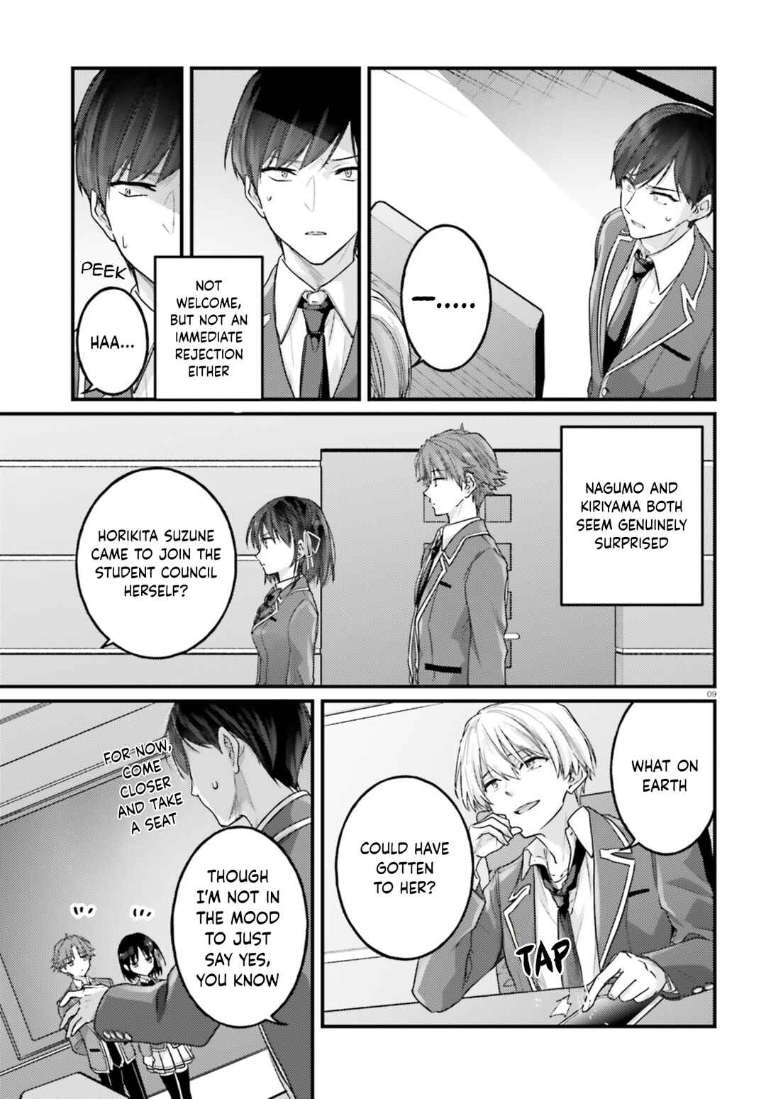 Page 10 Chapter 8 Youkoso Jitsuryoku Shijou Shugi no Kyoushitsu e 2-nensei-hen 2nd Stage