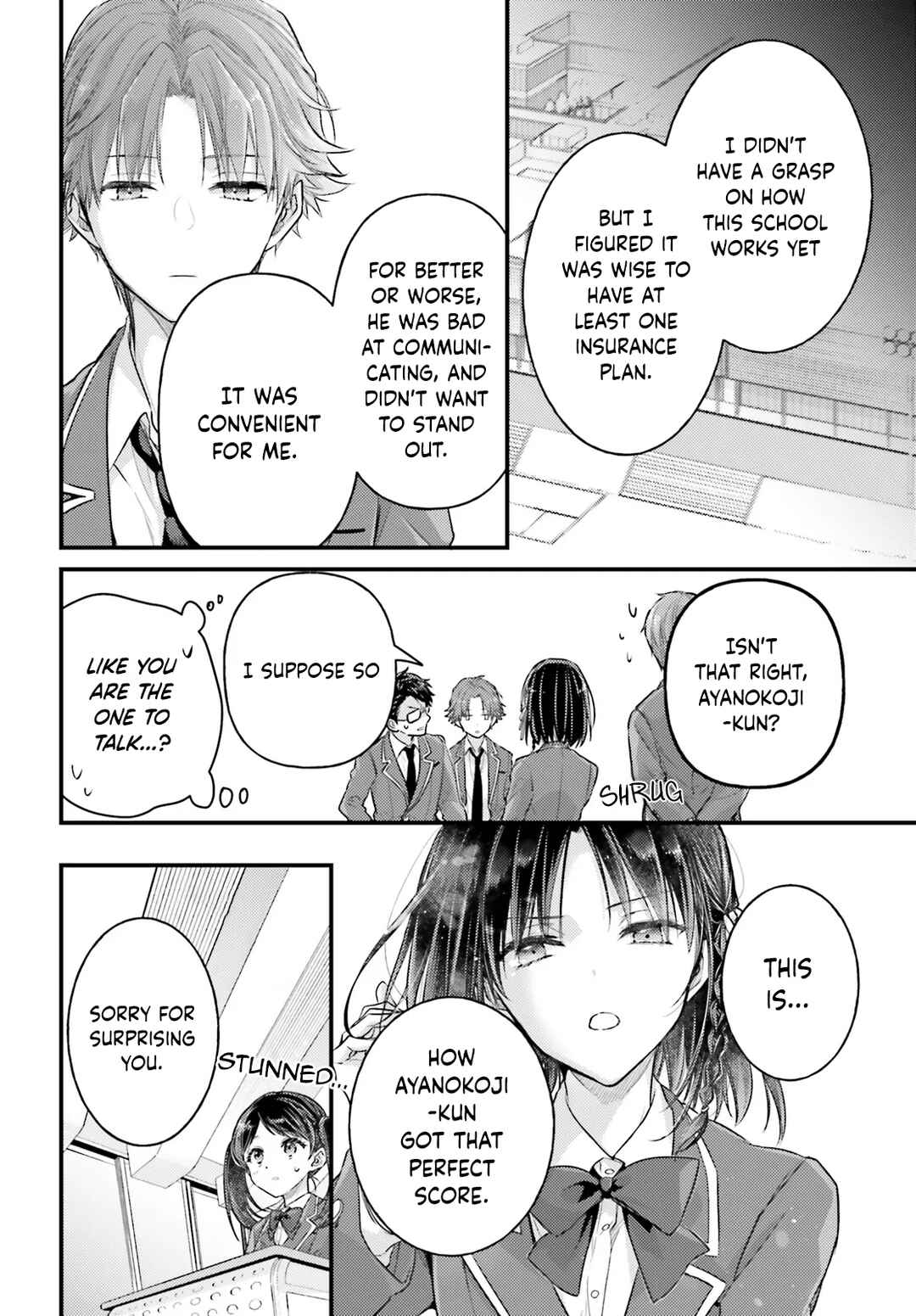 Page 10 Chapter 3 Youkoso Jitsuryoku Shijou Shugi no Kyoushitsu e 2-nensei-hen 2nd Stage