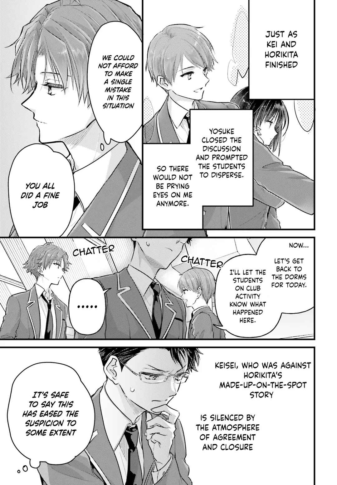 Page 11 Chapter 3 Youkoso Jitsuryoku Shijou Shugi no Kyoushitsu e 2-nensei-hen 2nd Stage