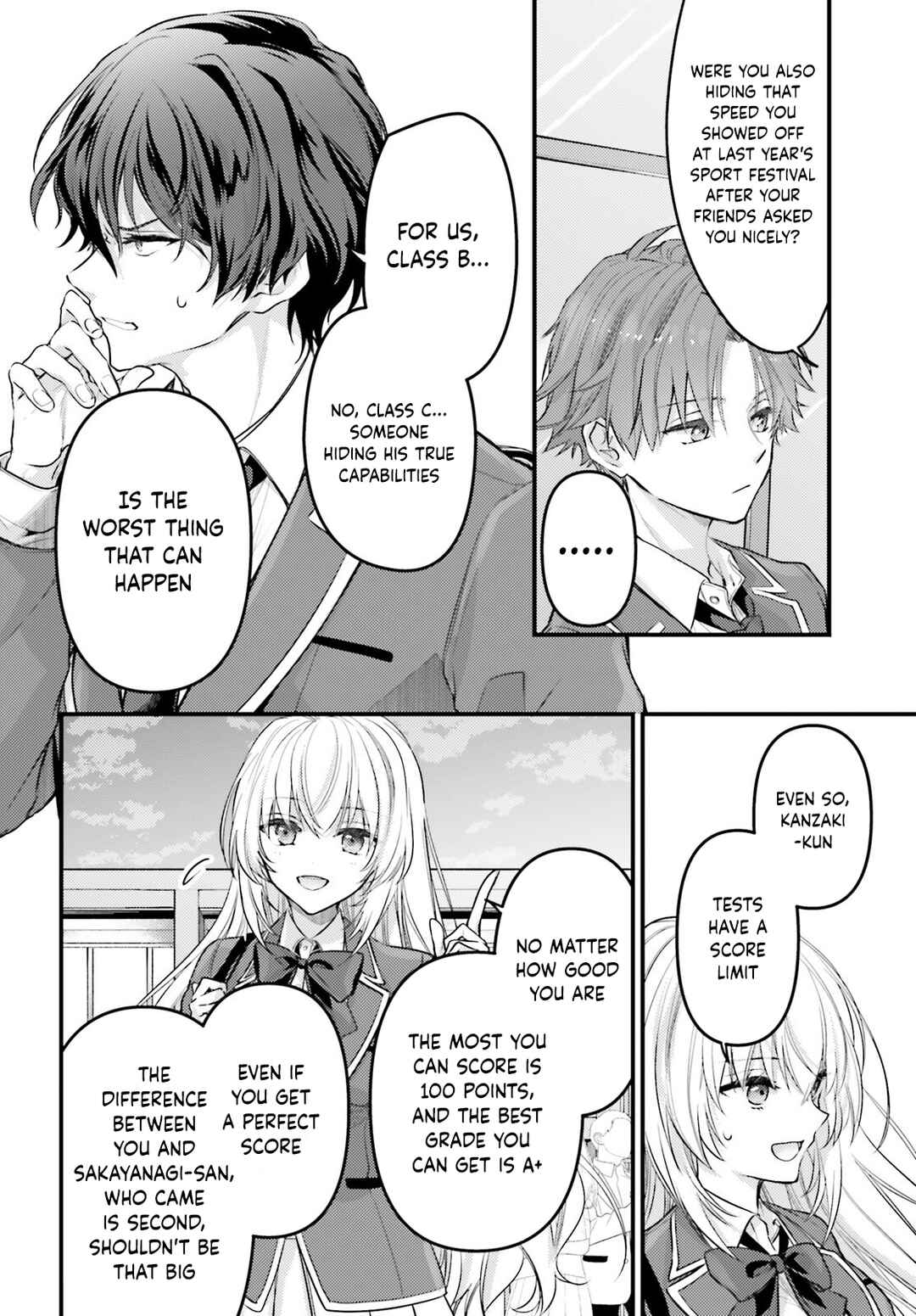 Page 11 Chapter 4 Youkoso Jitsuryoku Shijou Shugi no Kyoushitsu e 2-nensei-hen 2nd Stage