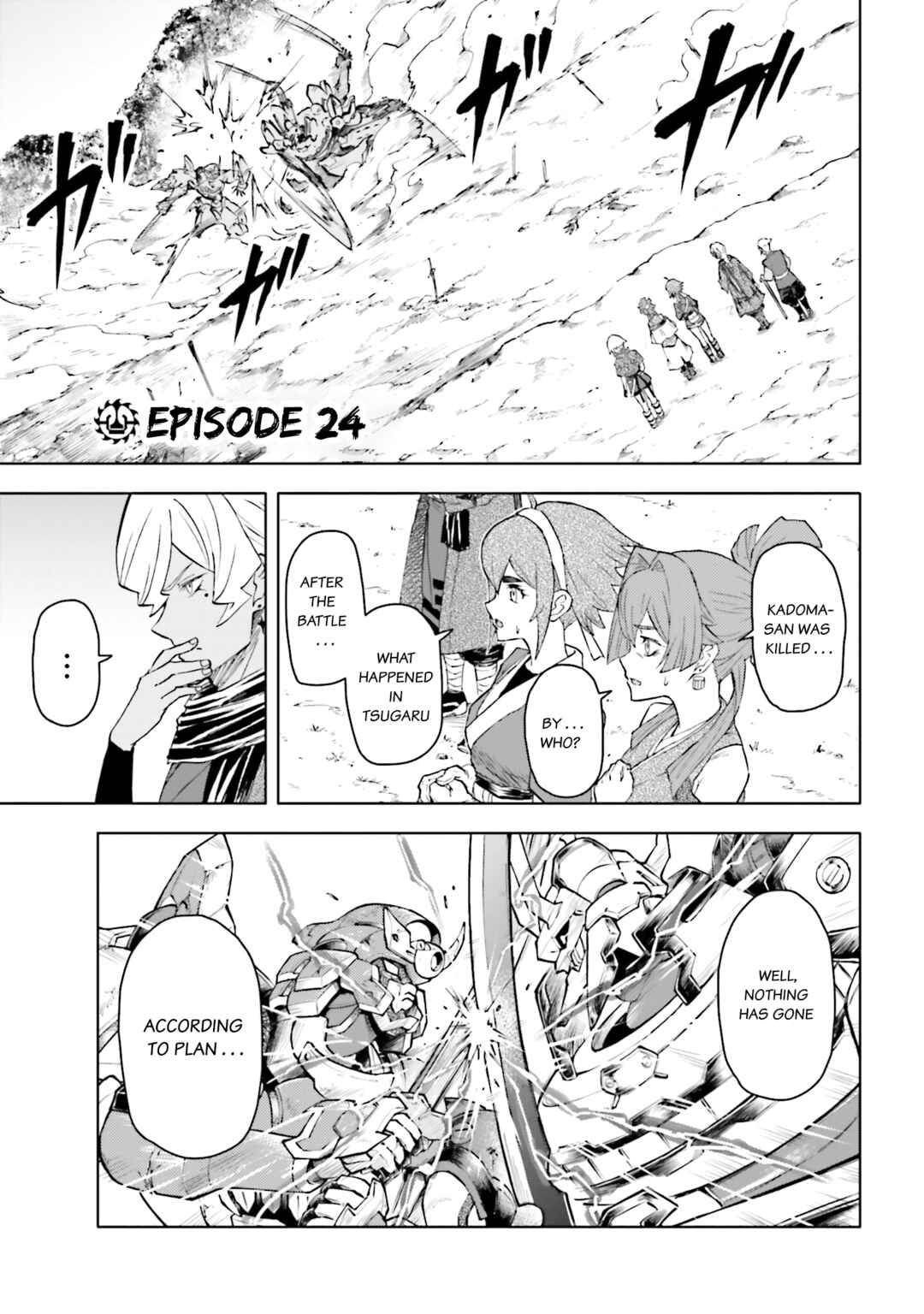 Page 1 Chapter 24 Mobile War History Gundam Burai