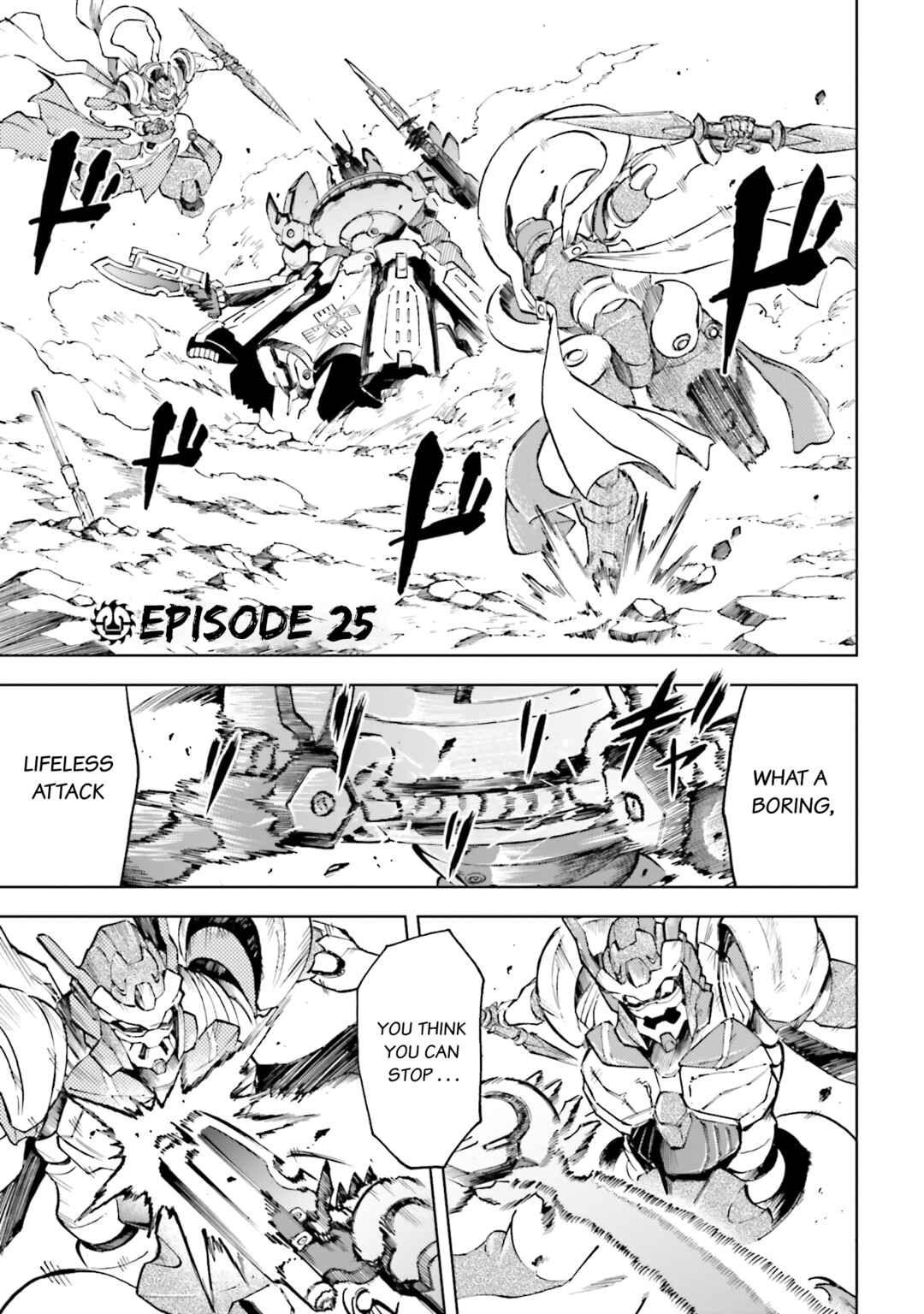 Page 1 Chapter 25 Mobile War History Gundam Burai