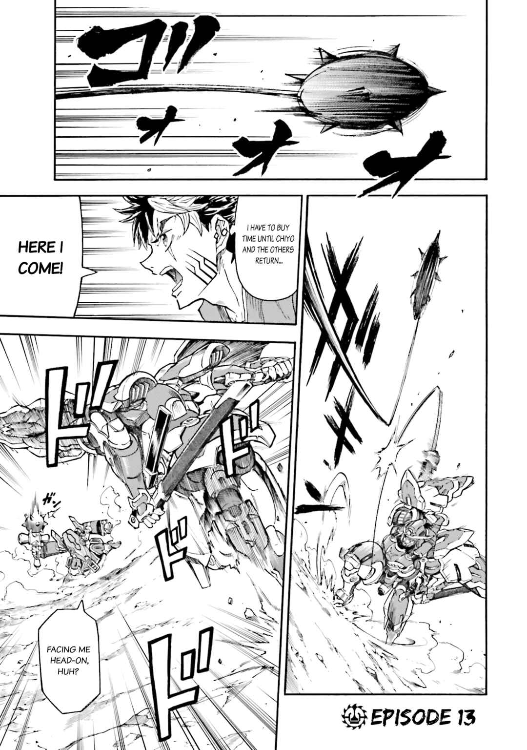 Page 1 Chapter 13 Mobile War History Gundam Burai