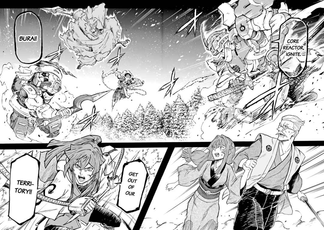 Page 7 Chapter 7 Mobile War History Gundam Burai